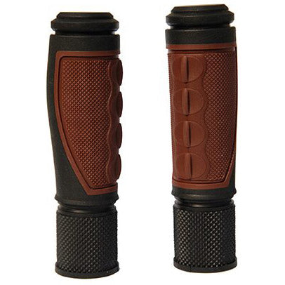 Simson handvat lifestyle donkerbruin-zwart, 92mm, universeel