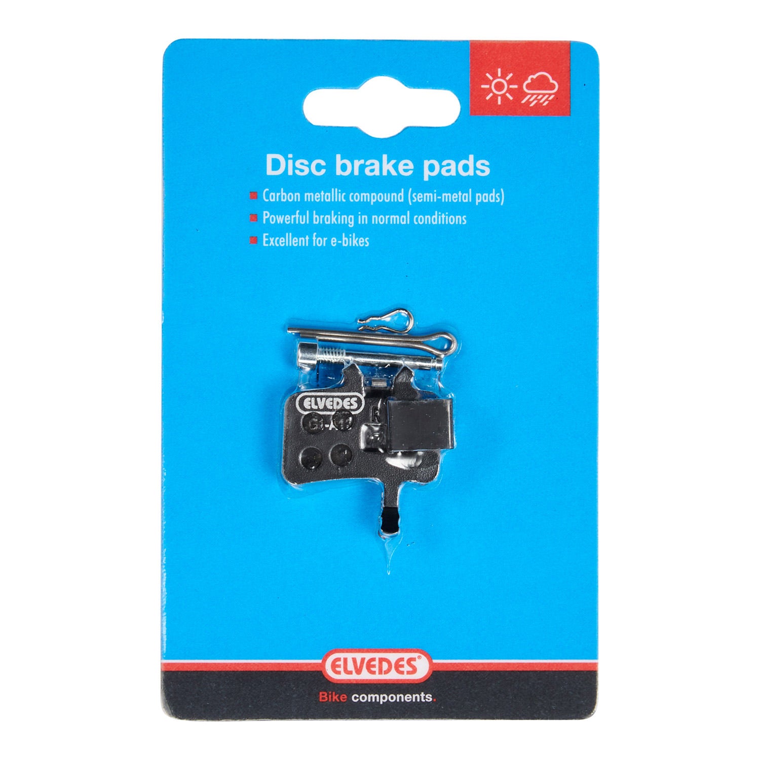 Schijfremblokset metalic carbon Avid mech.