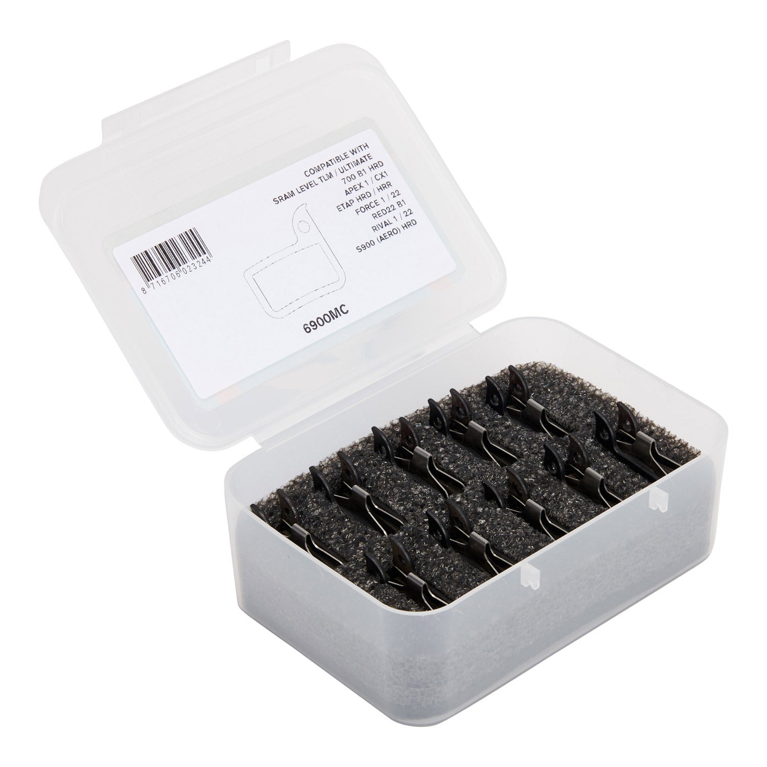 Schijfremblokset Metalic Carbon Sram Red Race (10