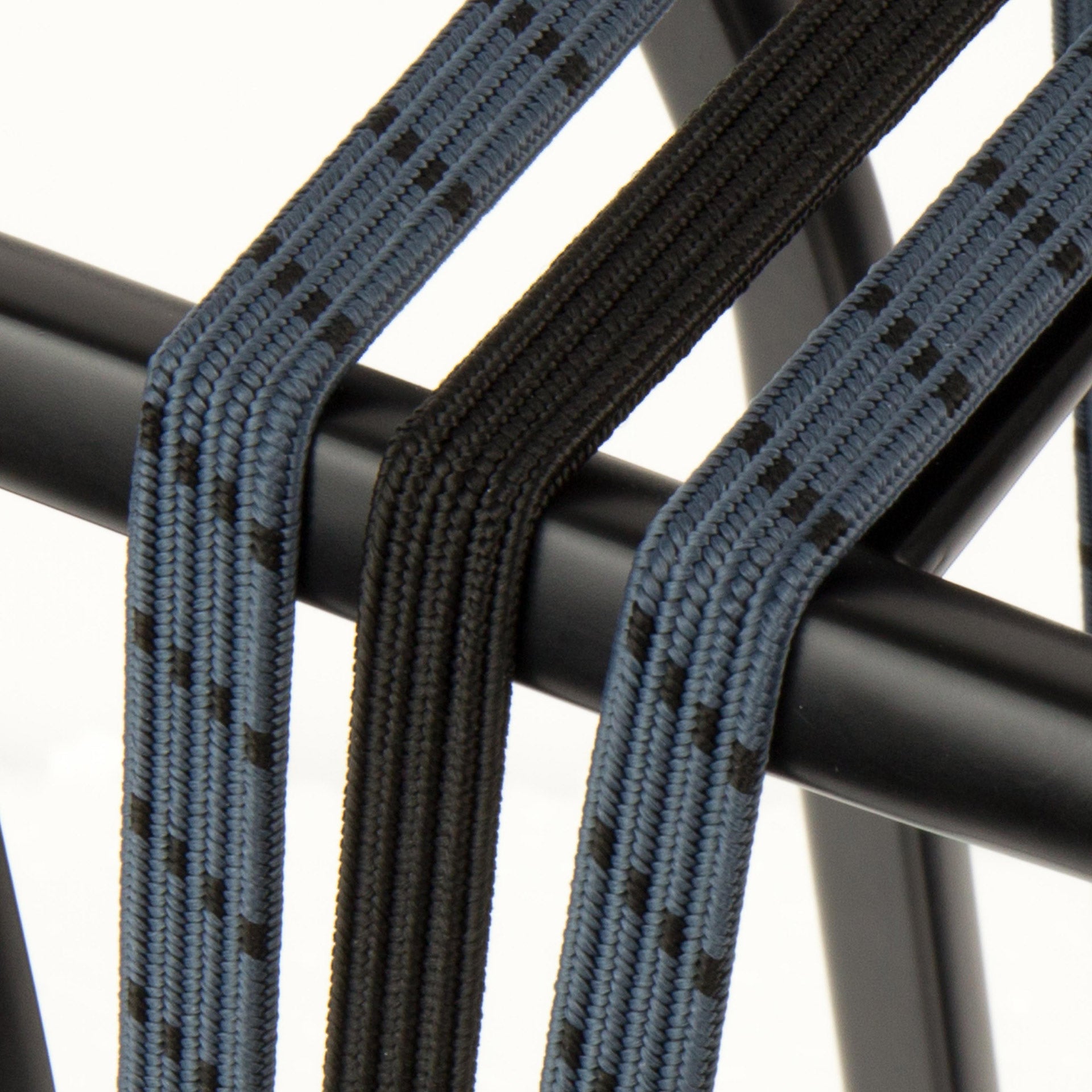 Qibbel widek triobinder oog met haak 3x12mm zwart blauwgrijs