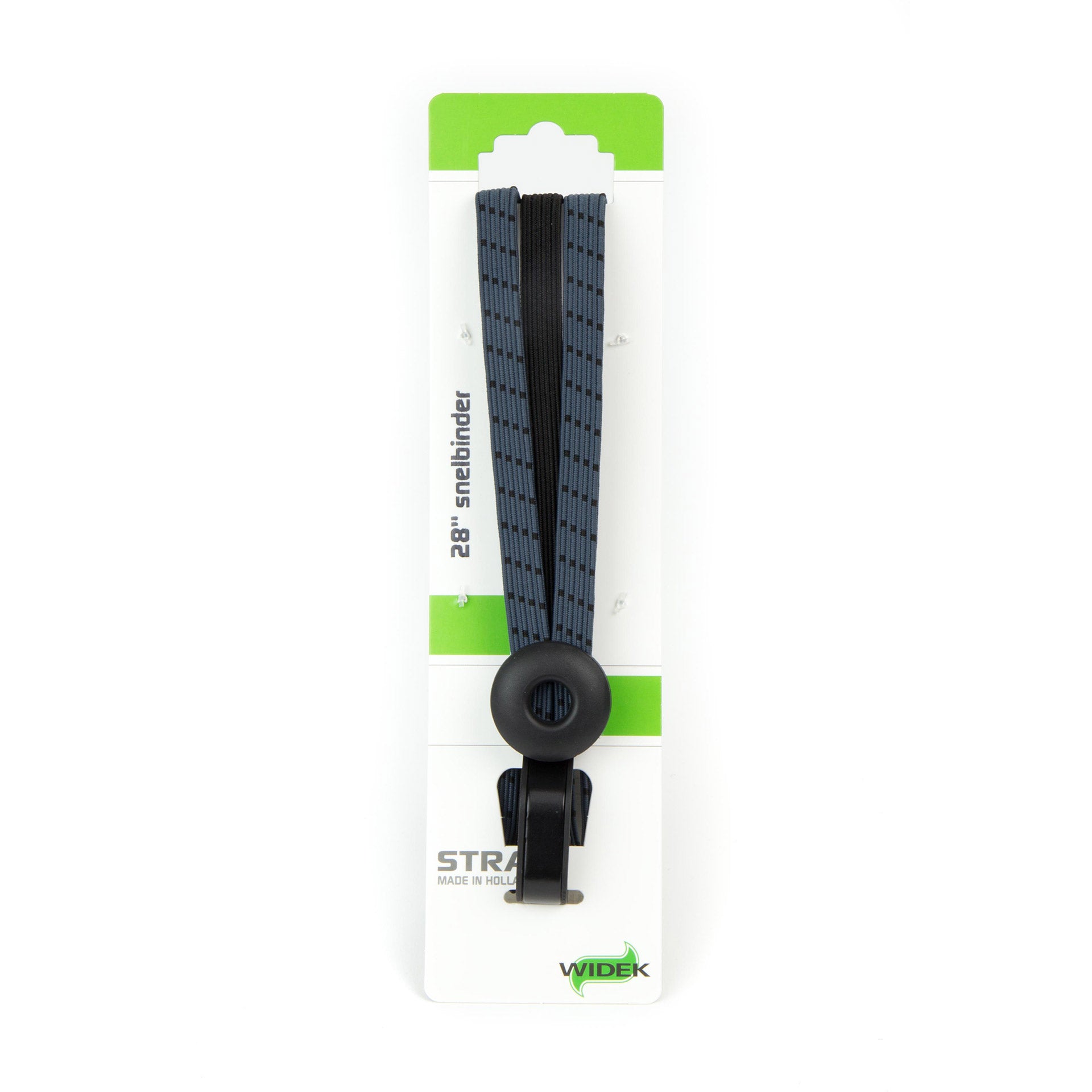 Qibbel widek triobinder oog met haak 3x12mm zwart blauwgrijs