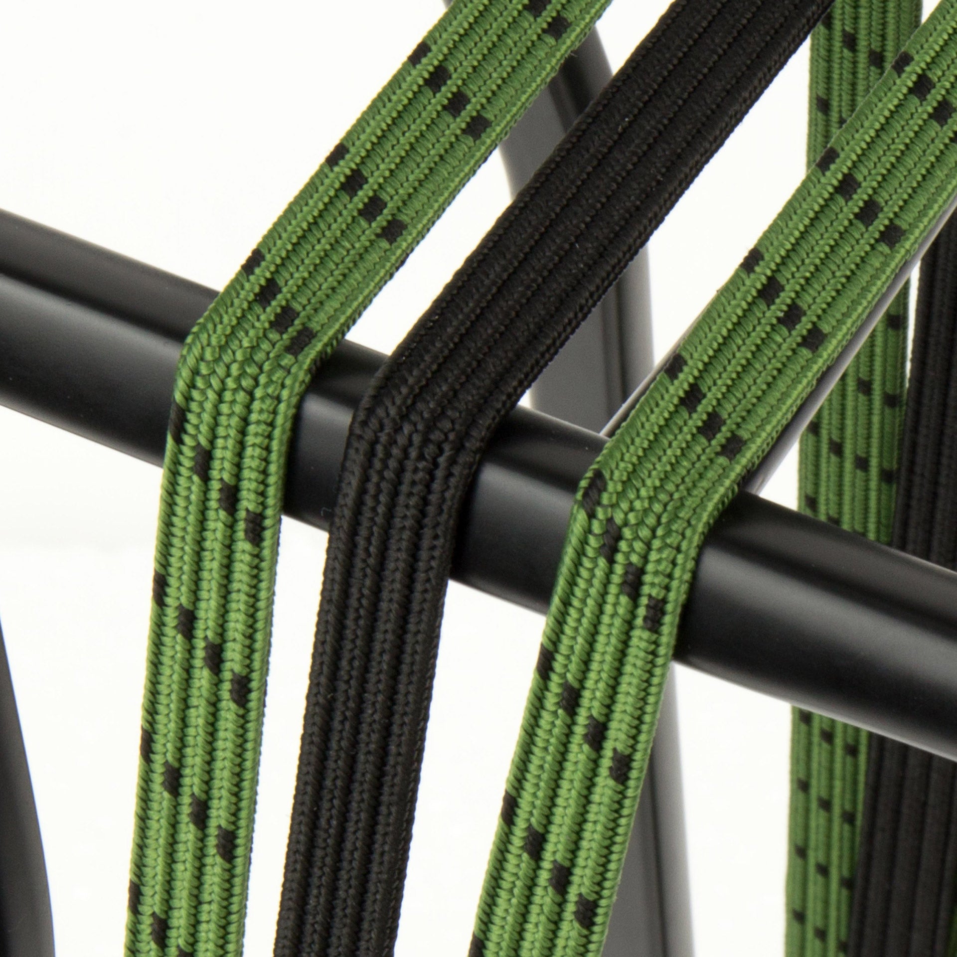 Qibbel widek triobinder oog met haak 3x12mm zwart olijfgroen