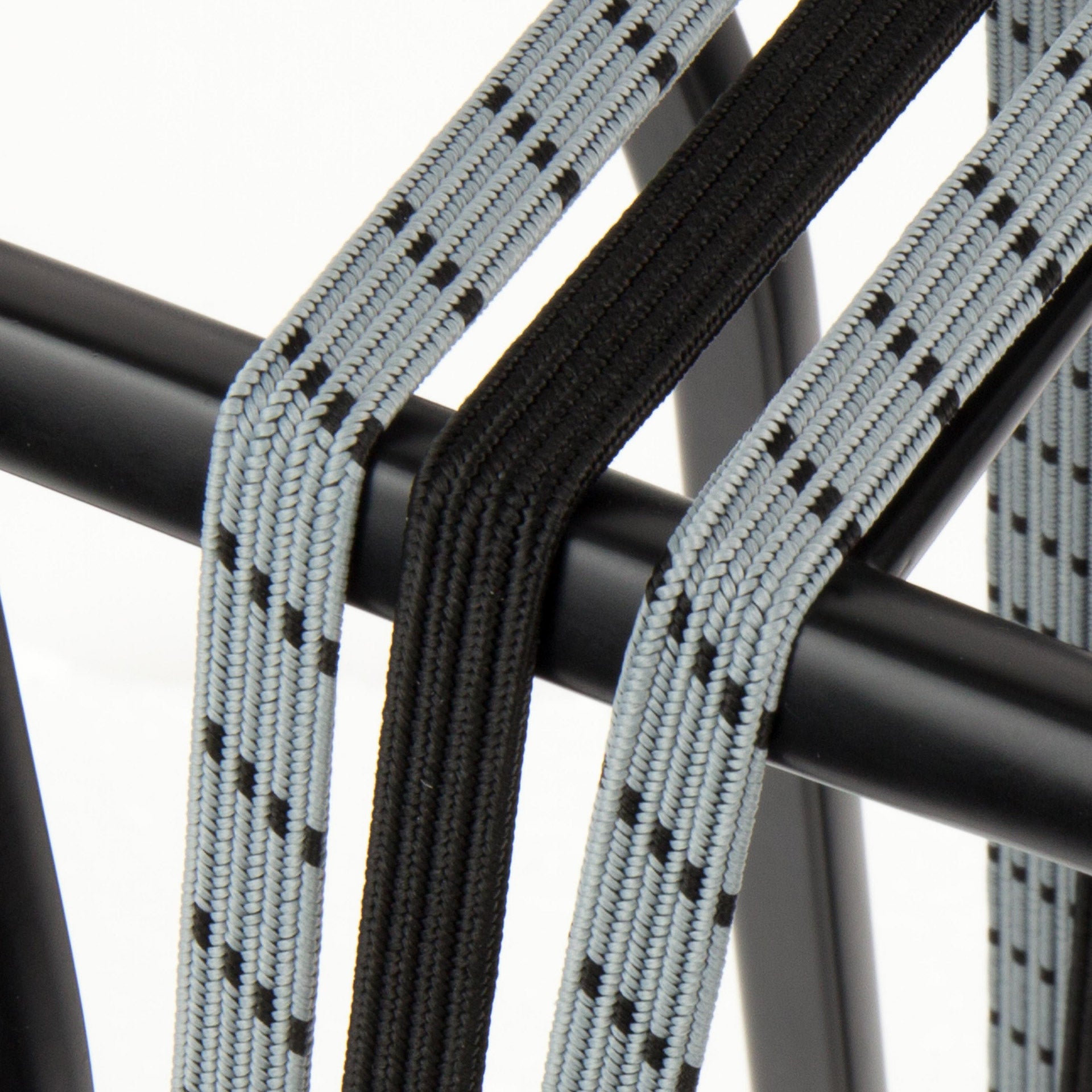 Qibbel widek triobinder oog met haak 3x12mm zwart steengrijs