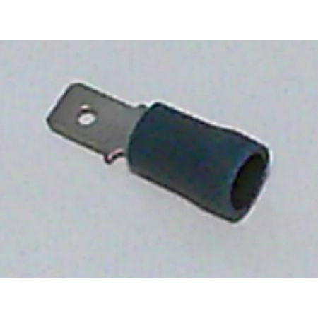 Bofix kabelschoen versterker man plat 4,8mm blauw (25st)