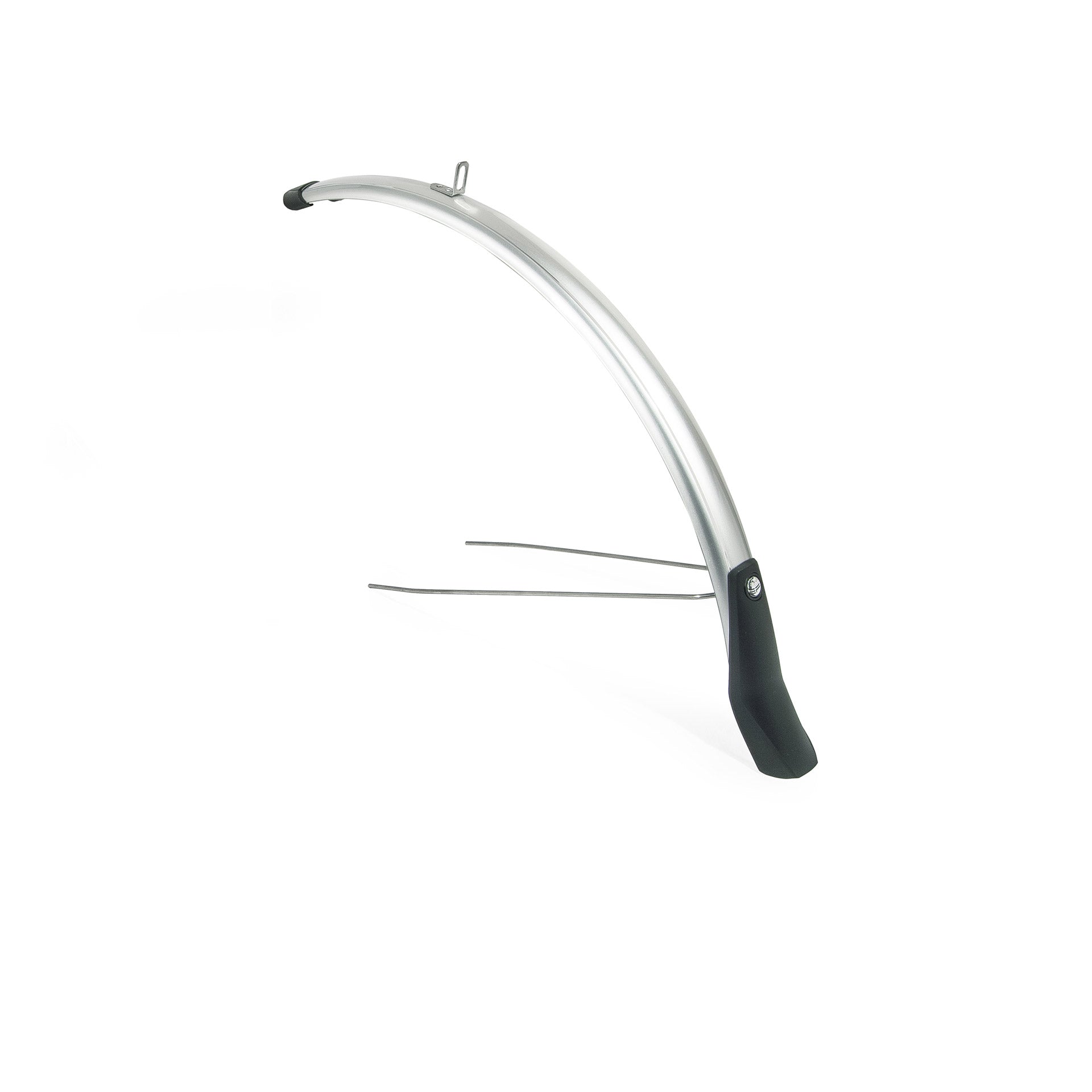 spatbordenset Snello 28 inch 46 mm kunststof zilver