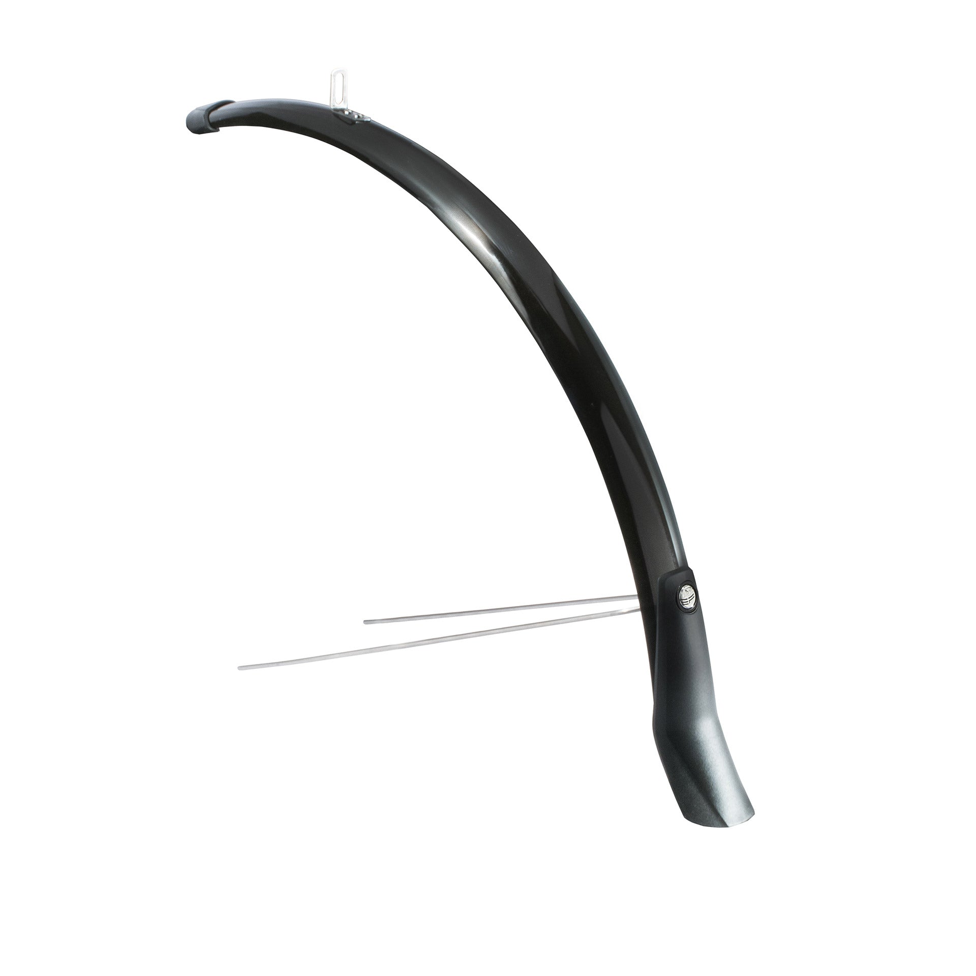 Jeu de garde-boue Eurofender Snello 28 x 46 mm - noir