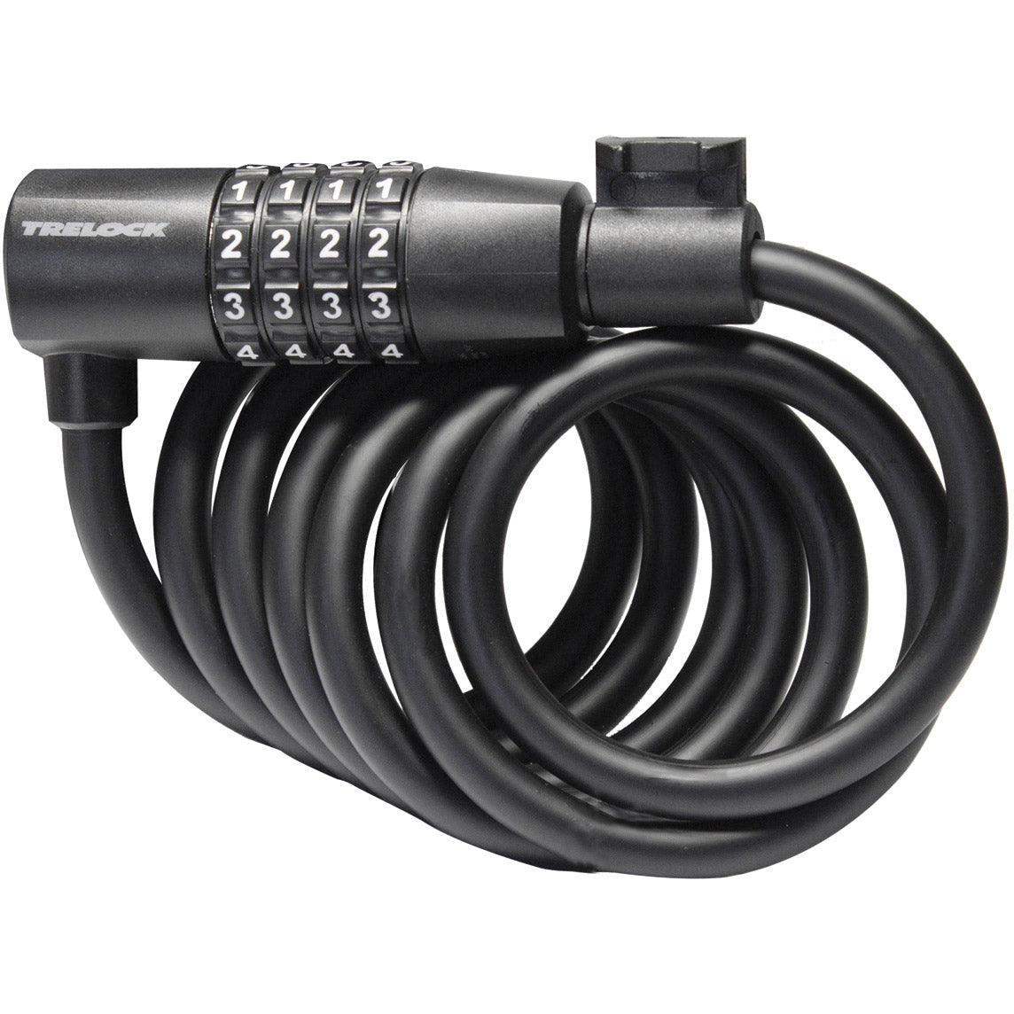 Trelock sk108 spiraalkabelslot code 180 8mm zwart