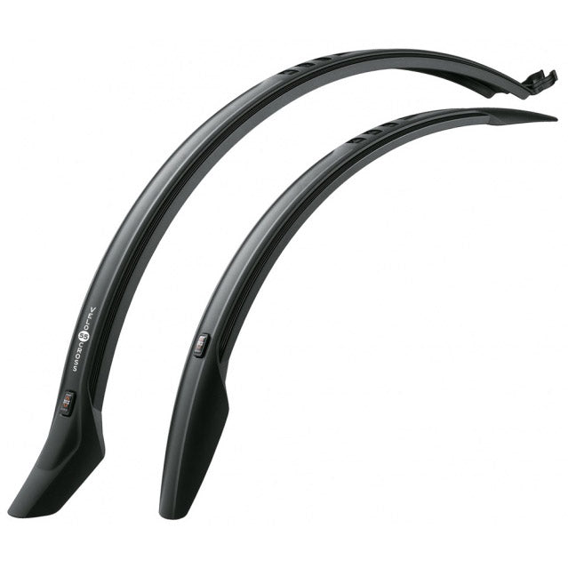 Sks stel spatborden 28 opdruk universeel zwart framebev.