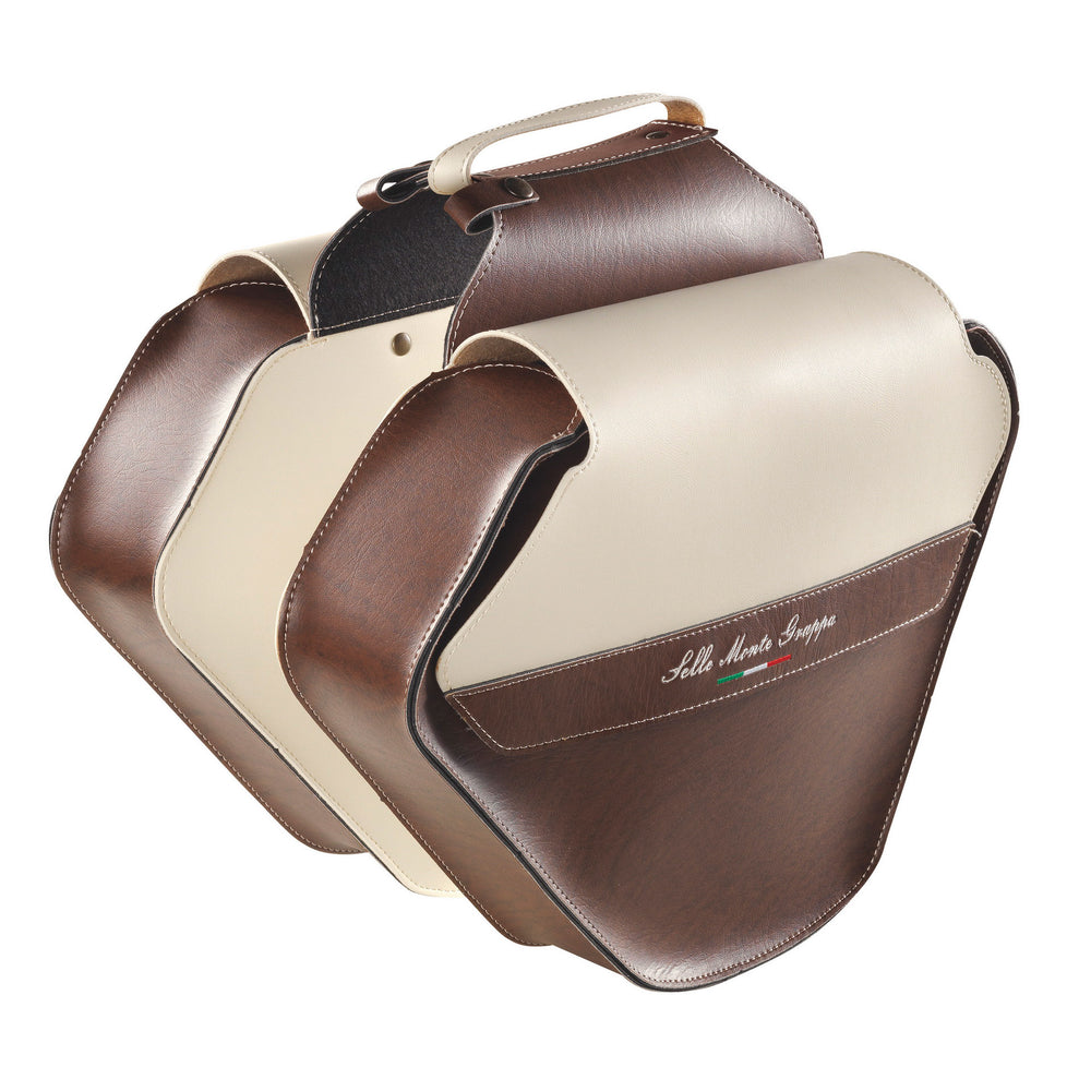 Sac double Monte Grappa 17,5L Fashion Skay D-marron crème