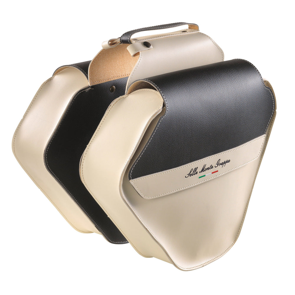 Sac double Monte Grappa 17,5L Fashion Skay crème noir