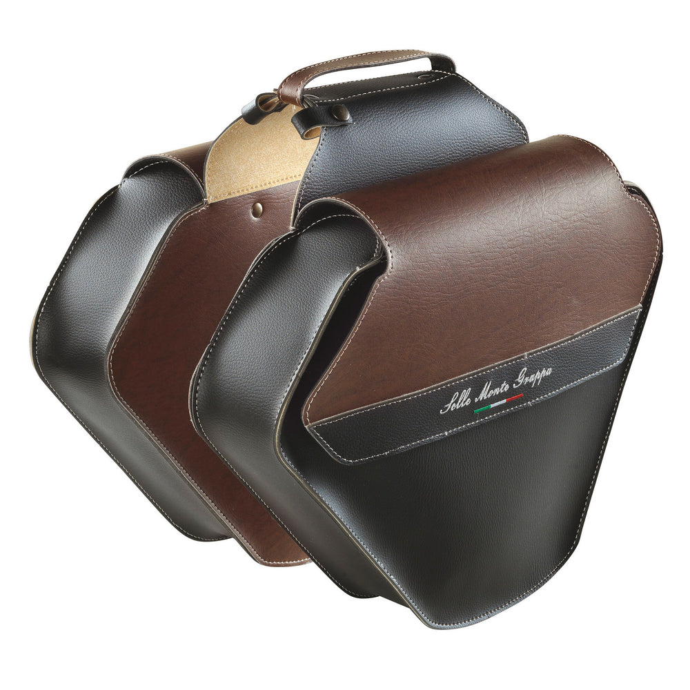 Sac double Monte Grappa 17,5L Fashion Skay noir D-marron