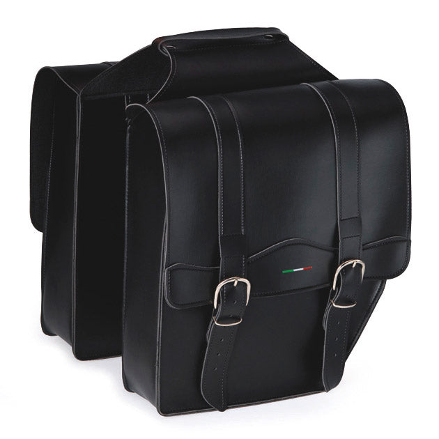 Selle monte grappa monte grappa dubbele tas 17l cruiser zwart