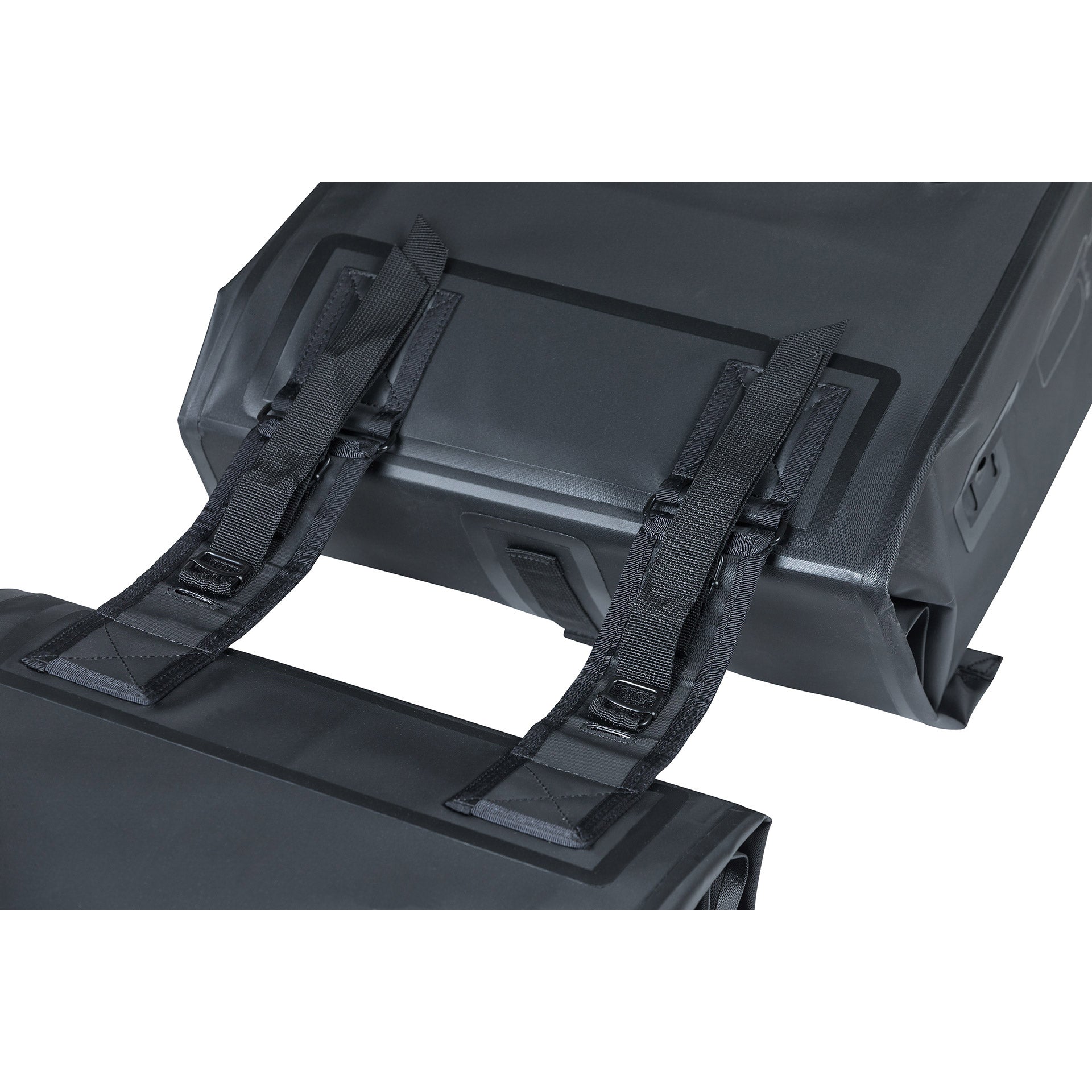 Basil Urban Dry dubbele fietstas, waterdicht, 50L, mat zwart