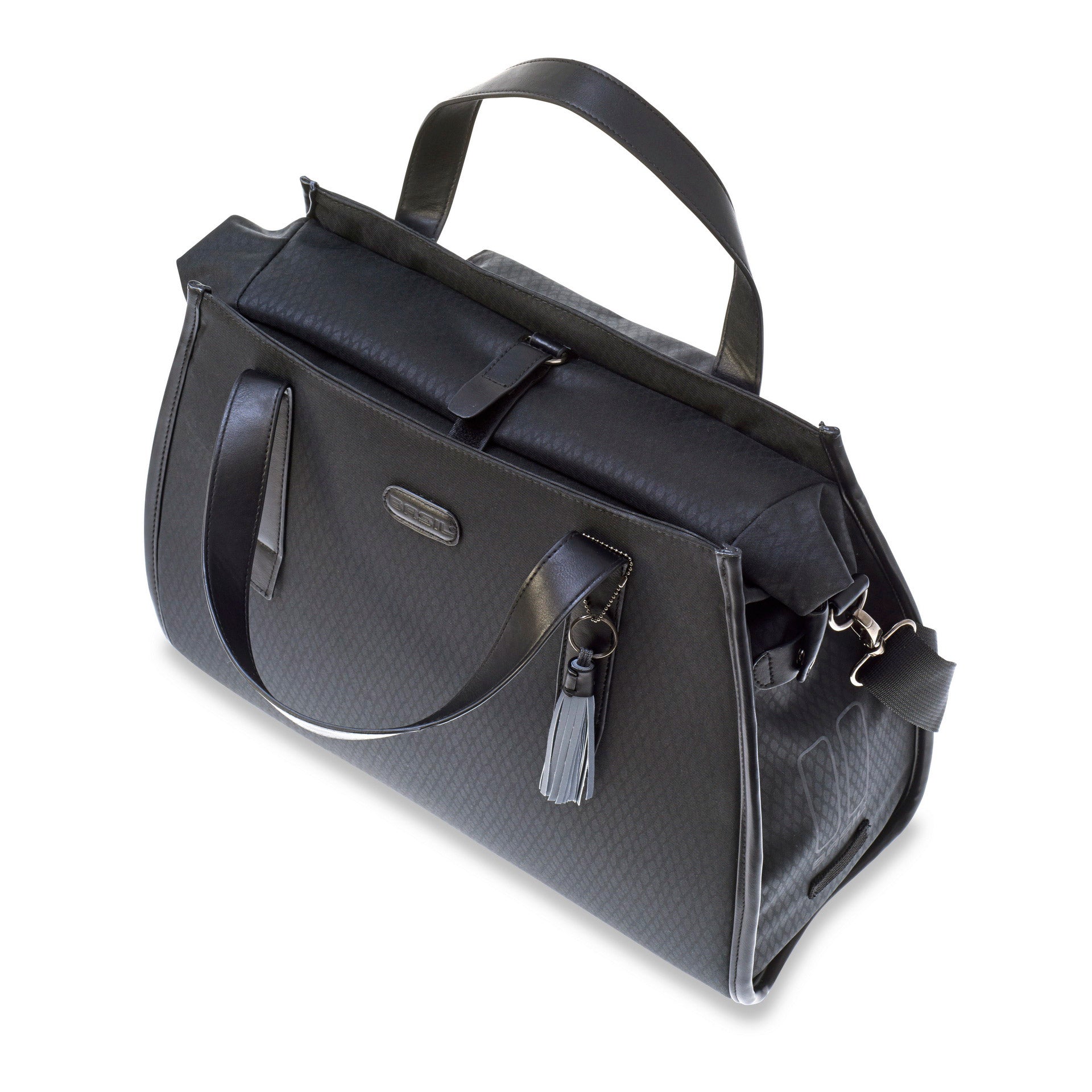 Basil Noir Business Bag - Fietsschoudertas - Dames - Zwart