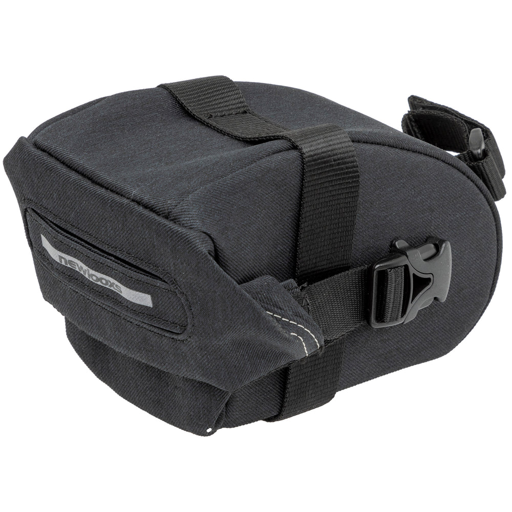New Looxs Sports zadeltas - Zwart - Polyester - Klittenband - 0,9L