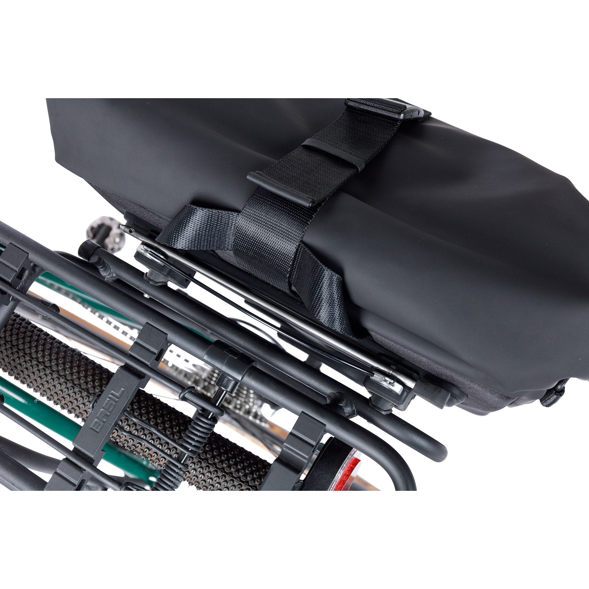 Basil MIK Side lockpin, zwart, voor bagagedrager