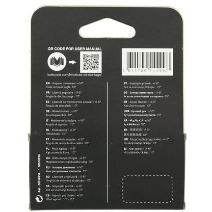 Look schoenplaatjes x-track mtb 6� grijs