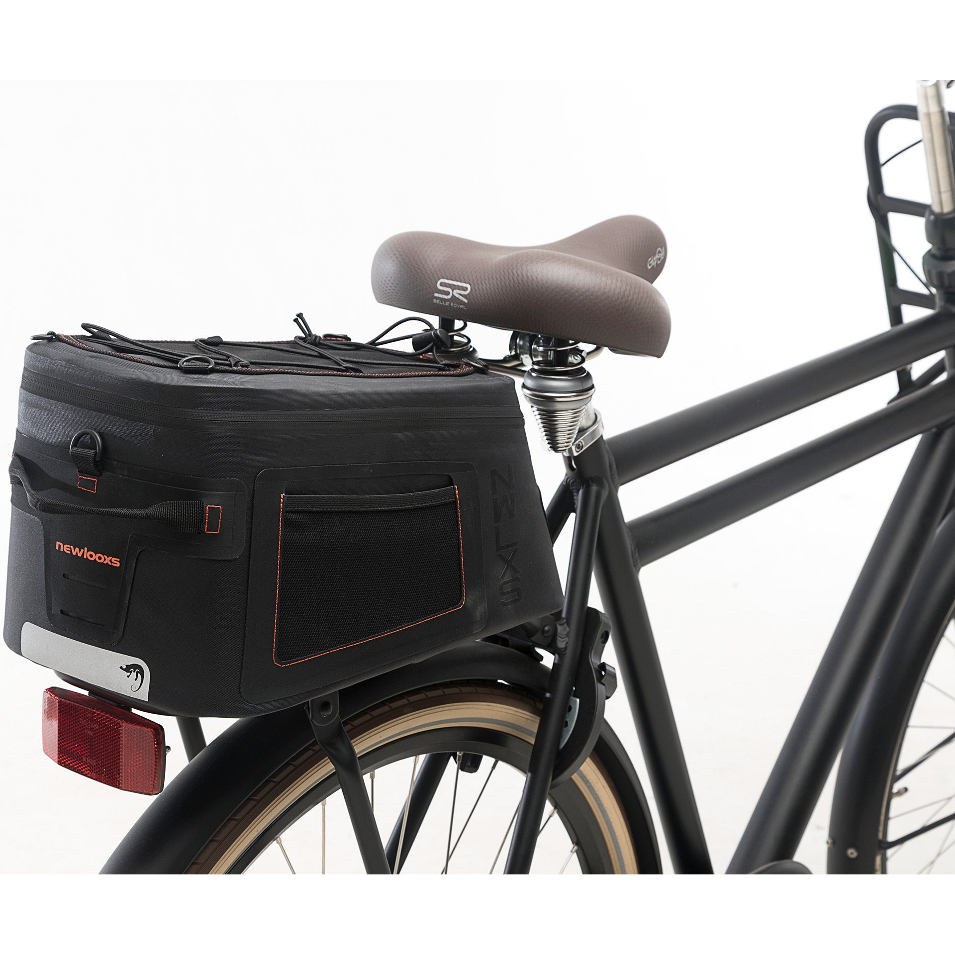 Newlooxs tas new looxs varo waterdicht single mik | zwart | 15l