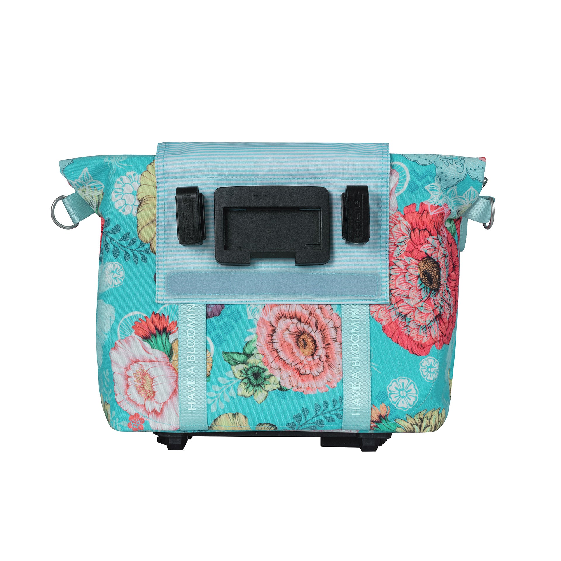 Basil Bloom Field fietshandtas MIK-KF-haak, blauw, 8-11L