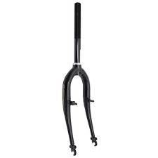 Fourche avant 26 ATB avec 1 tube de direction - cames de frein - noir brillant