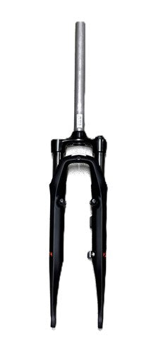 Hulzebos cycle parts b.v. zoom voorvork verend alloy 28 -1 8 ahead mat zwart