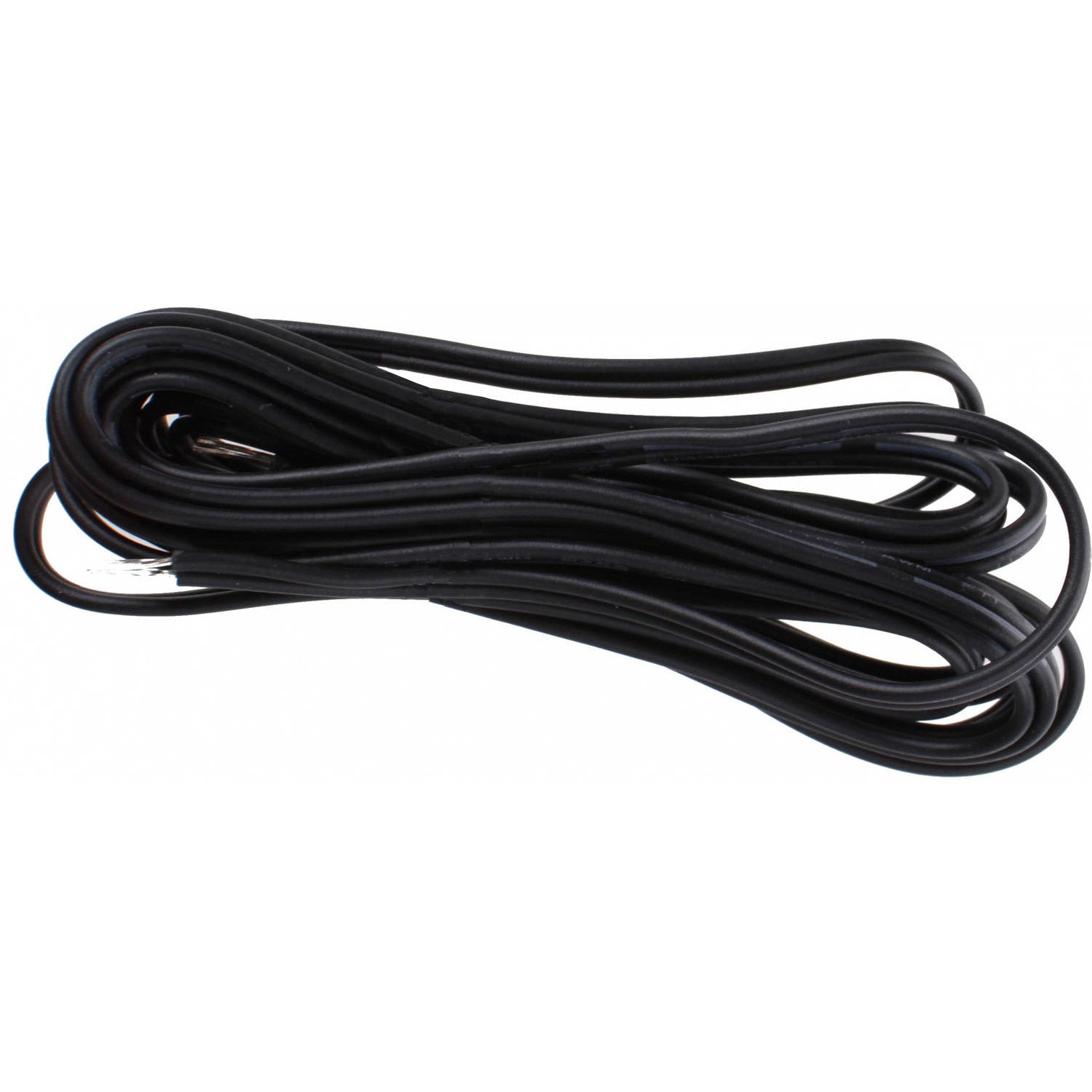 verlichtingssnoer 2-aderig 210 cm zwart