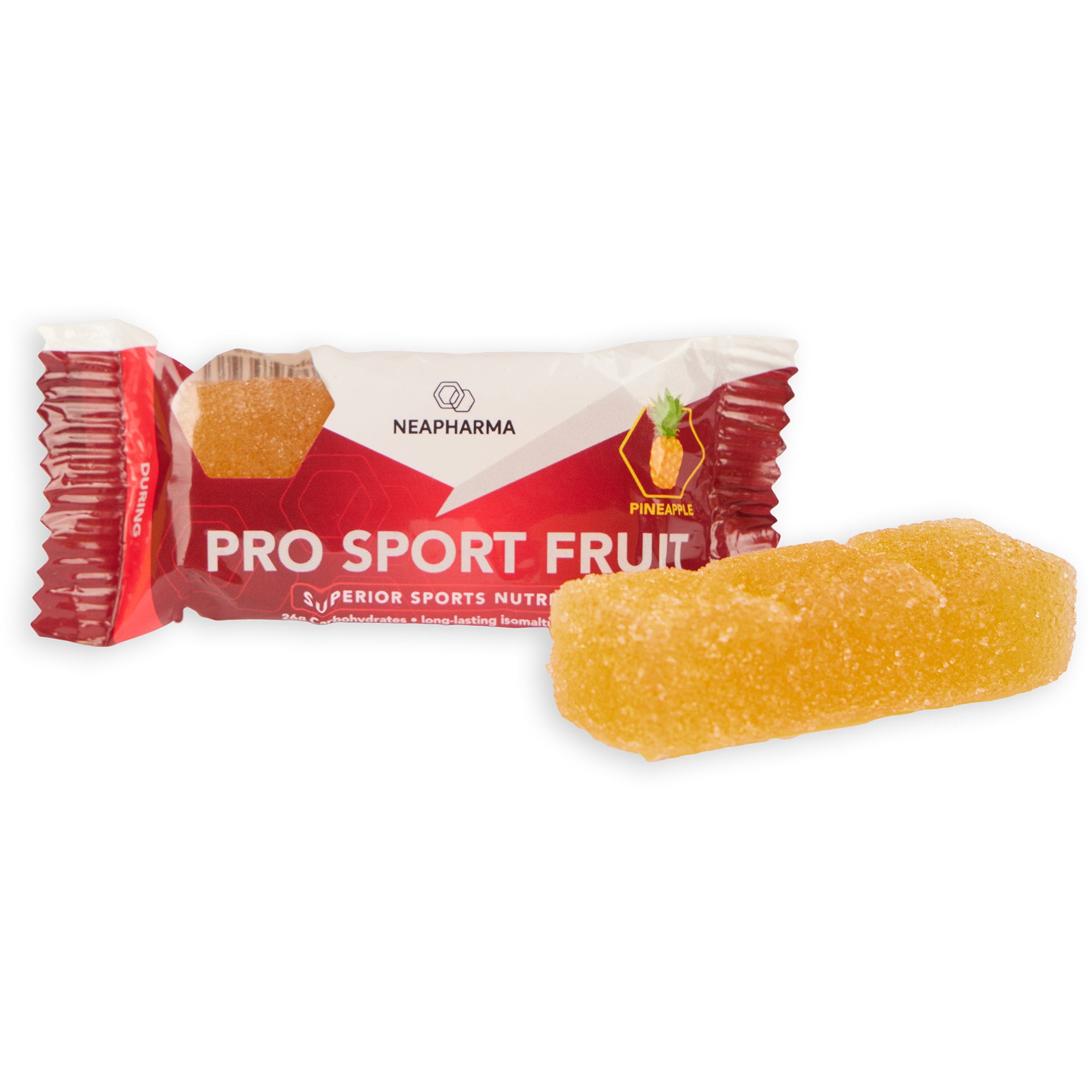 Neapharma Neapharma reep Sport Fruit ananas doosje met 15 repen