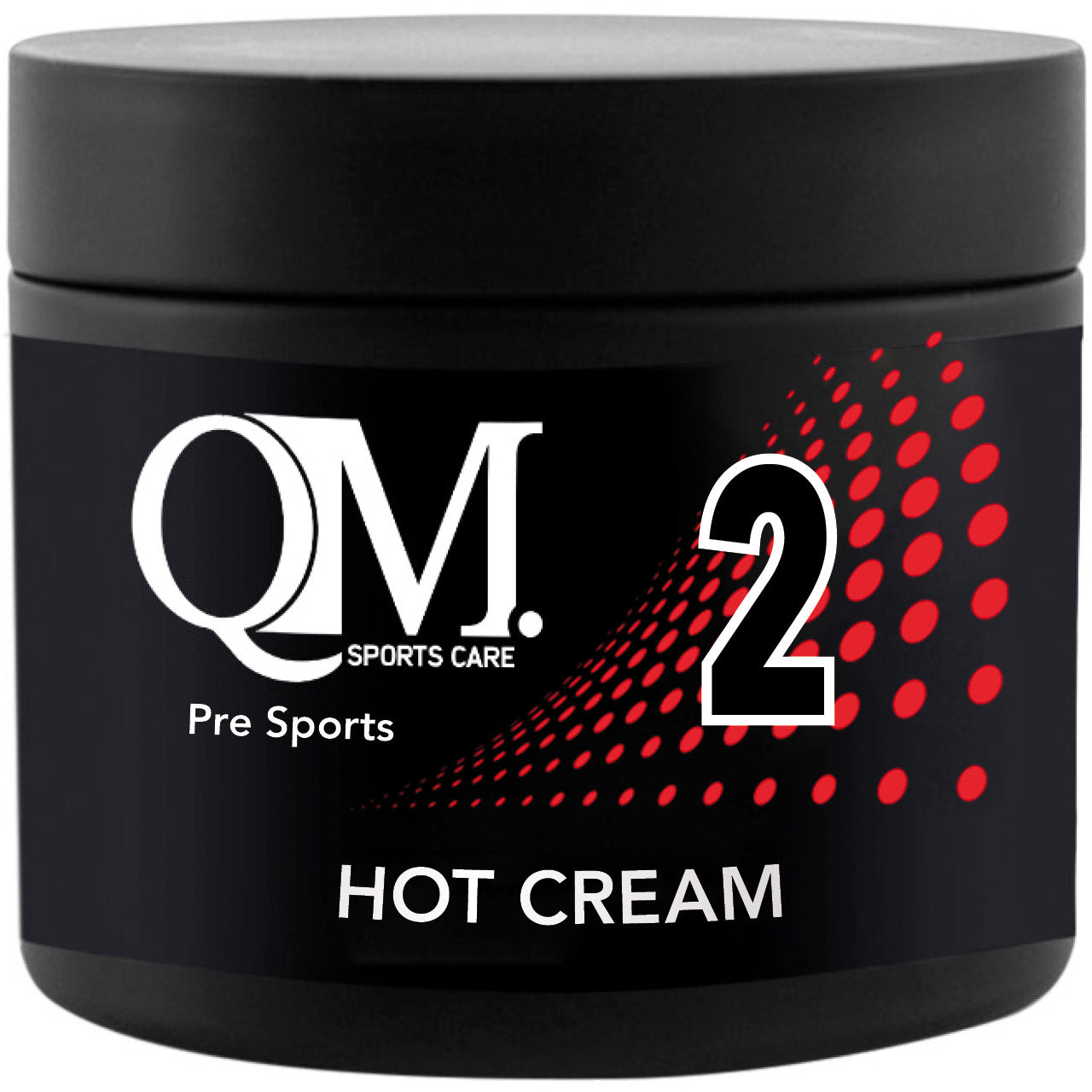 Qm sportverzorging 2 warme crème pot 200ml