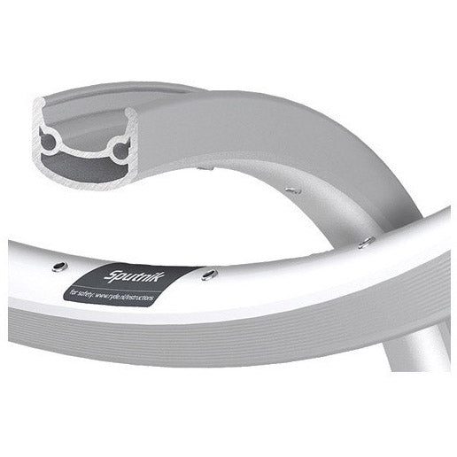 Roland ryde velg sputnik refelectie 28 622 36g 14g cnc alu zilver