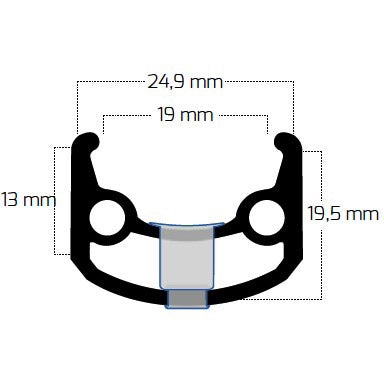 Bobike ryde velg sputnik 28 622 36g 14g cnc zwart
