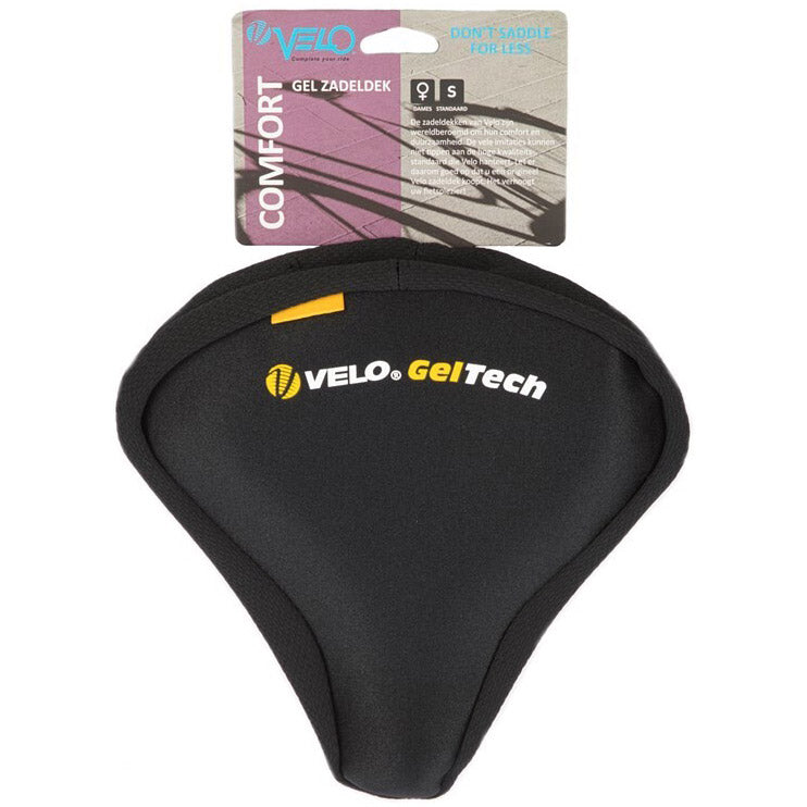 Velo zadeldek pluche met geltour dames