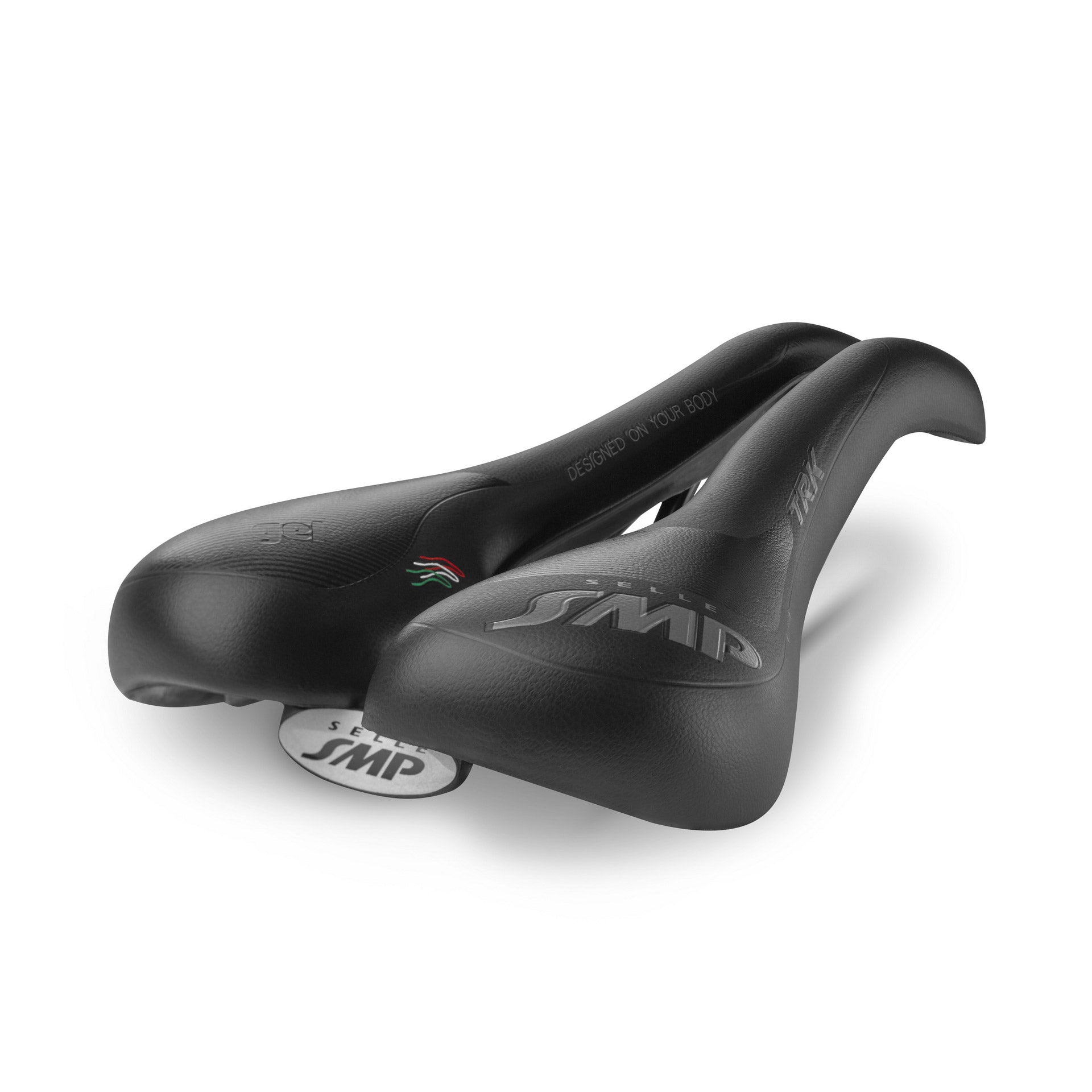 Smp zadel tour trk medium gel zwart
