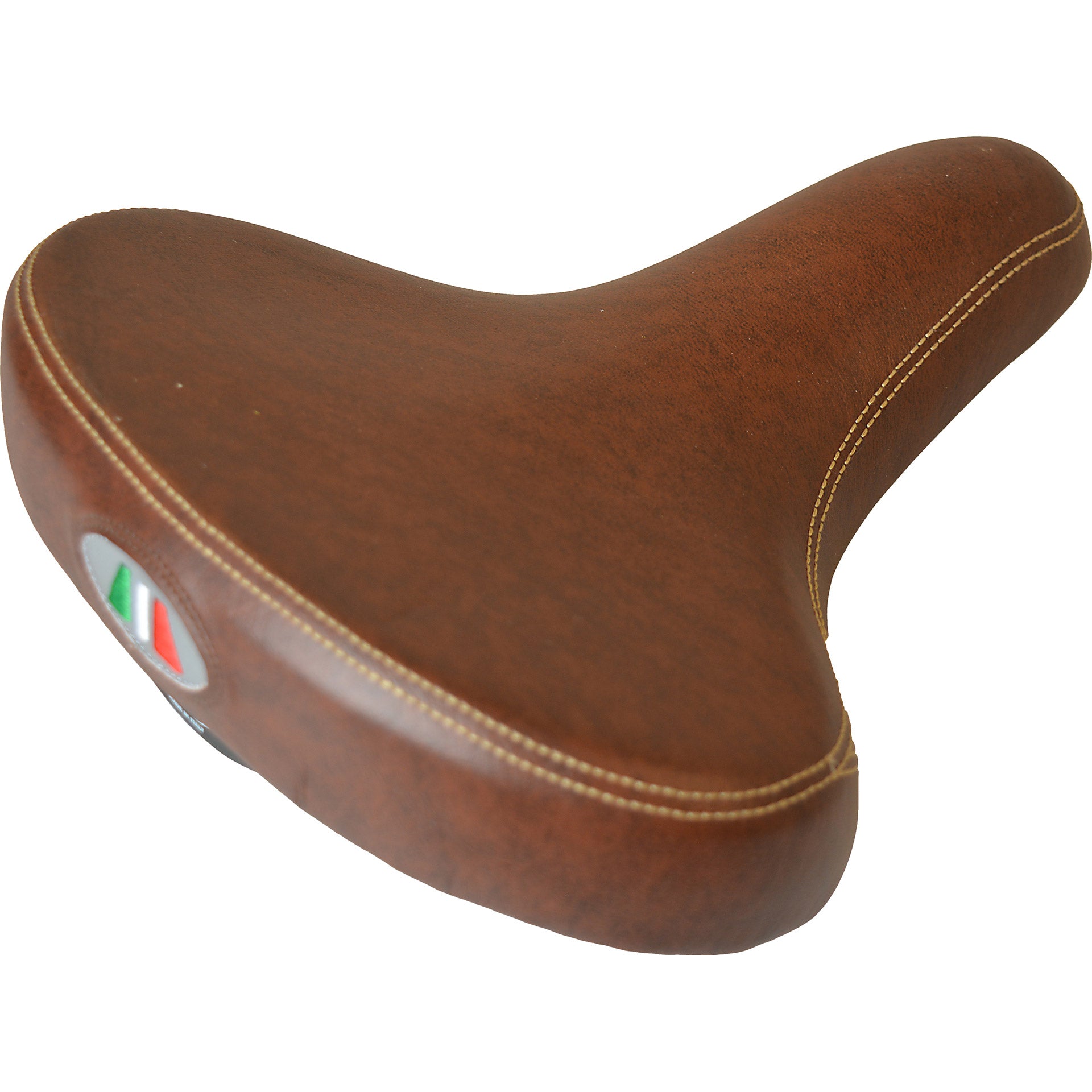 Selle monte grappa monte grappa zadel selva man bruin met elastomeer