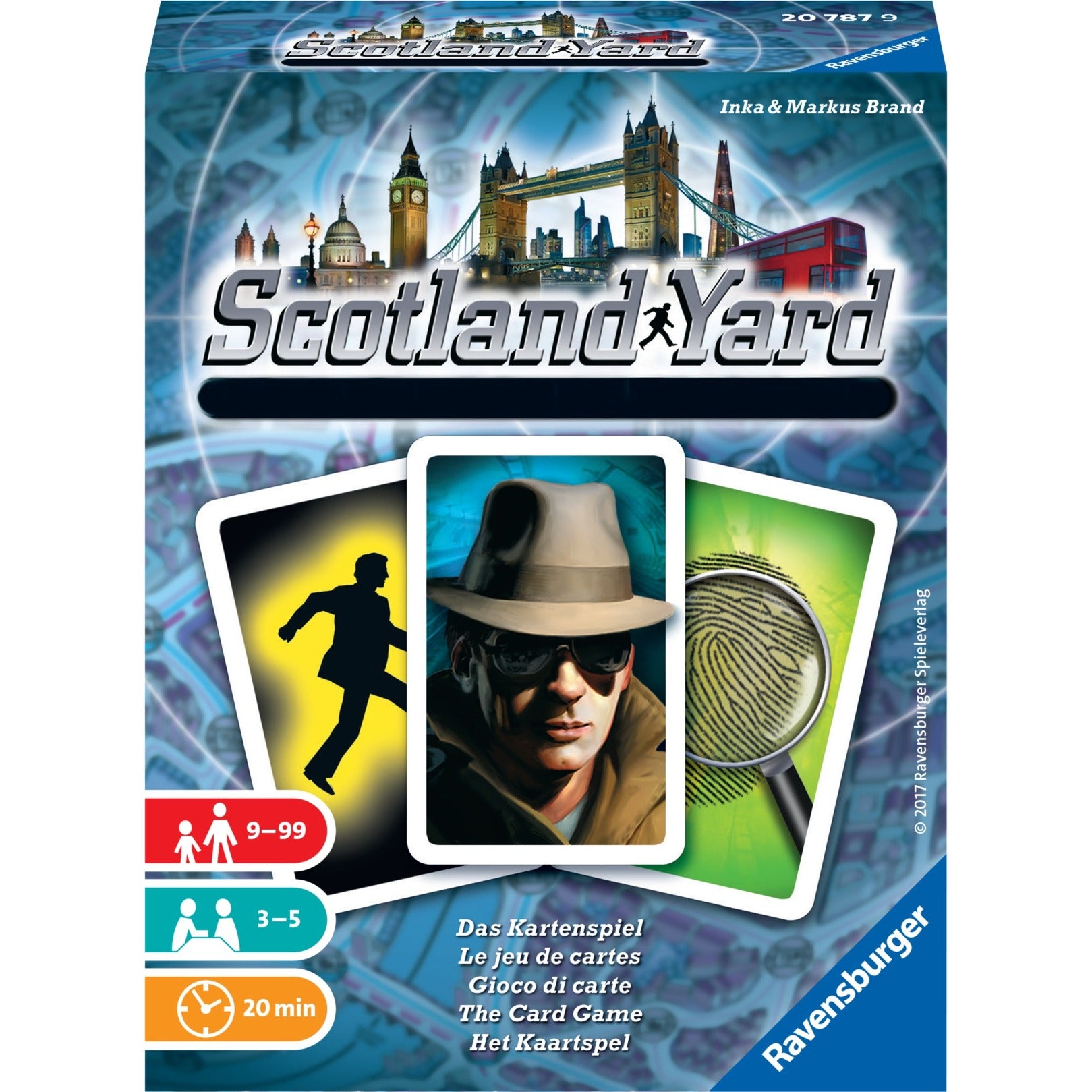 Ravensburger Scotland Yard-kaart