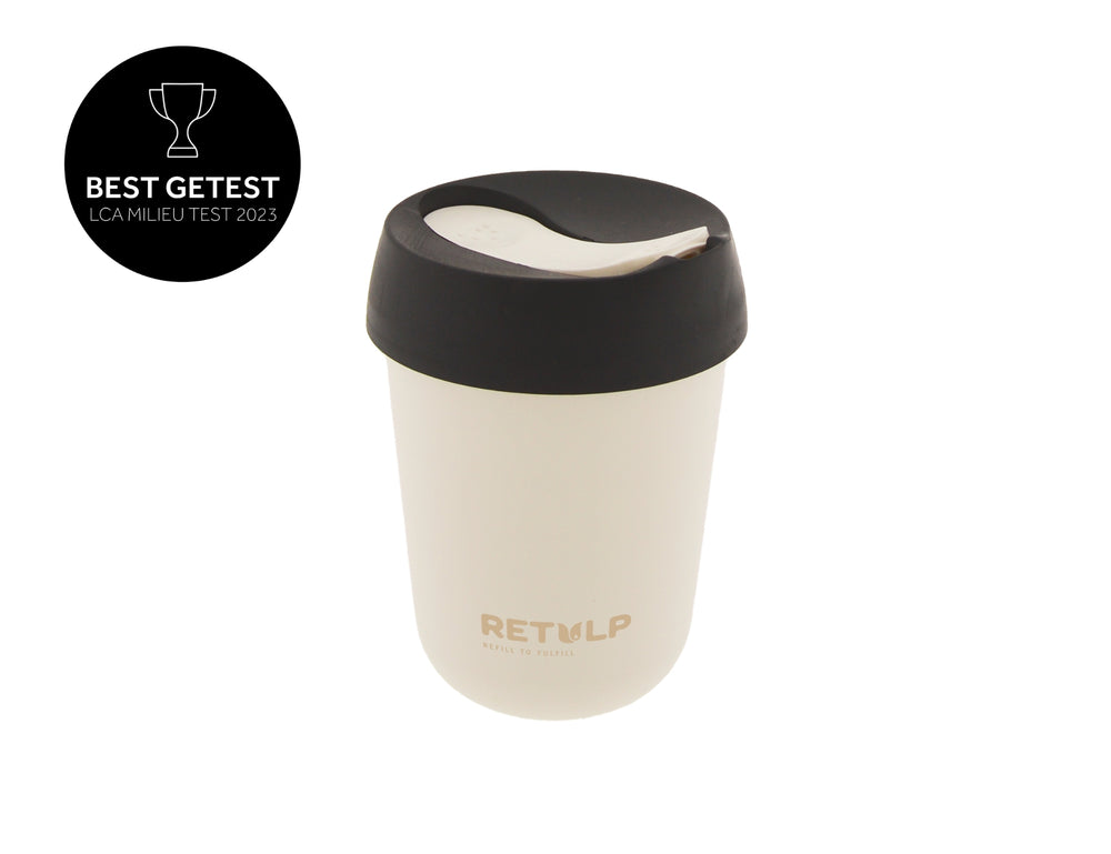 Retulp koffiebeker - night black
