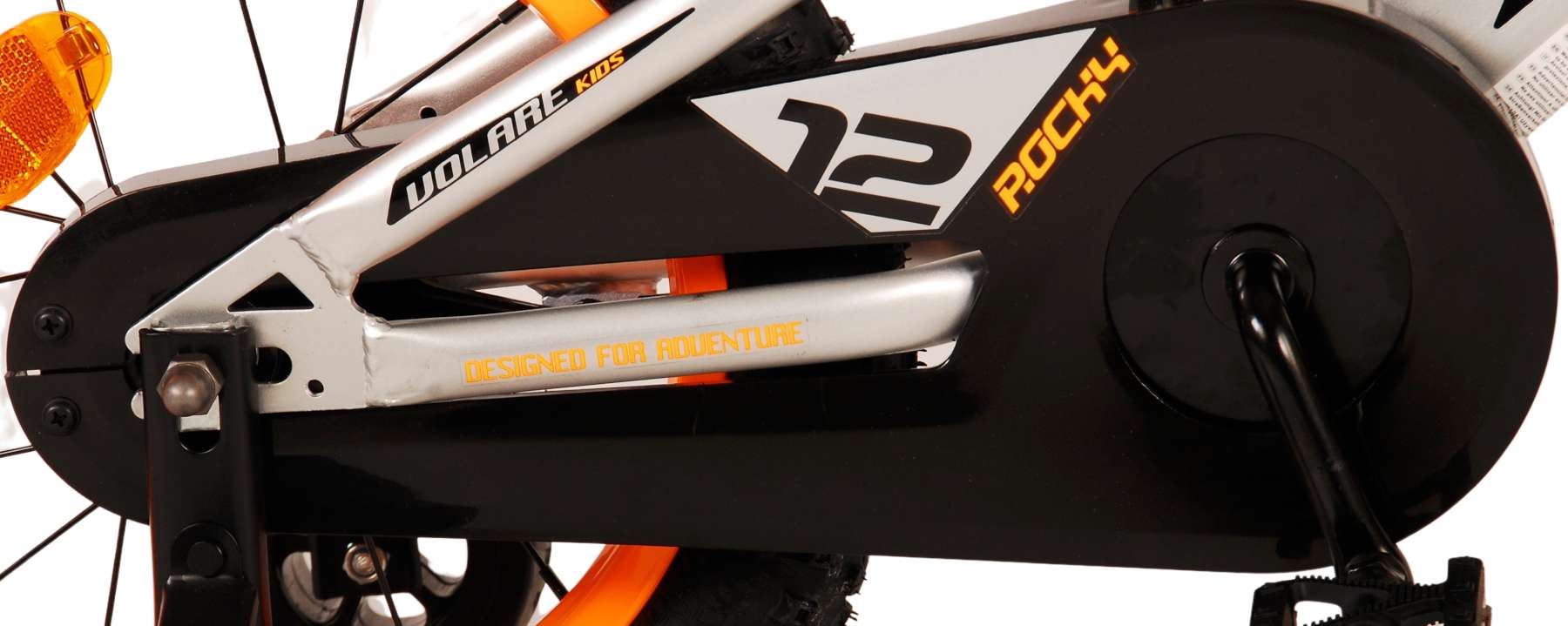 Volare Rocky Kinderfiets Jongens 14 inch Grijs