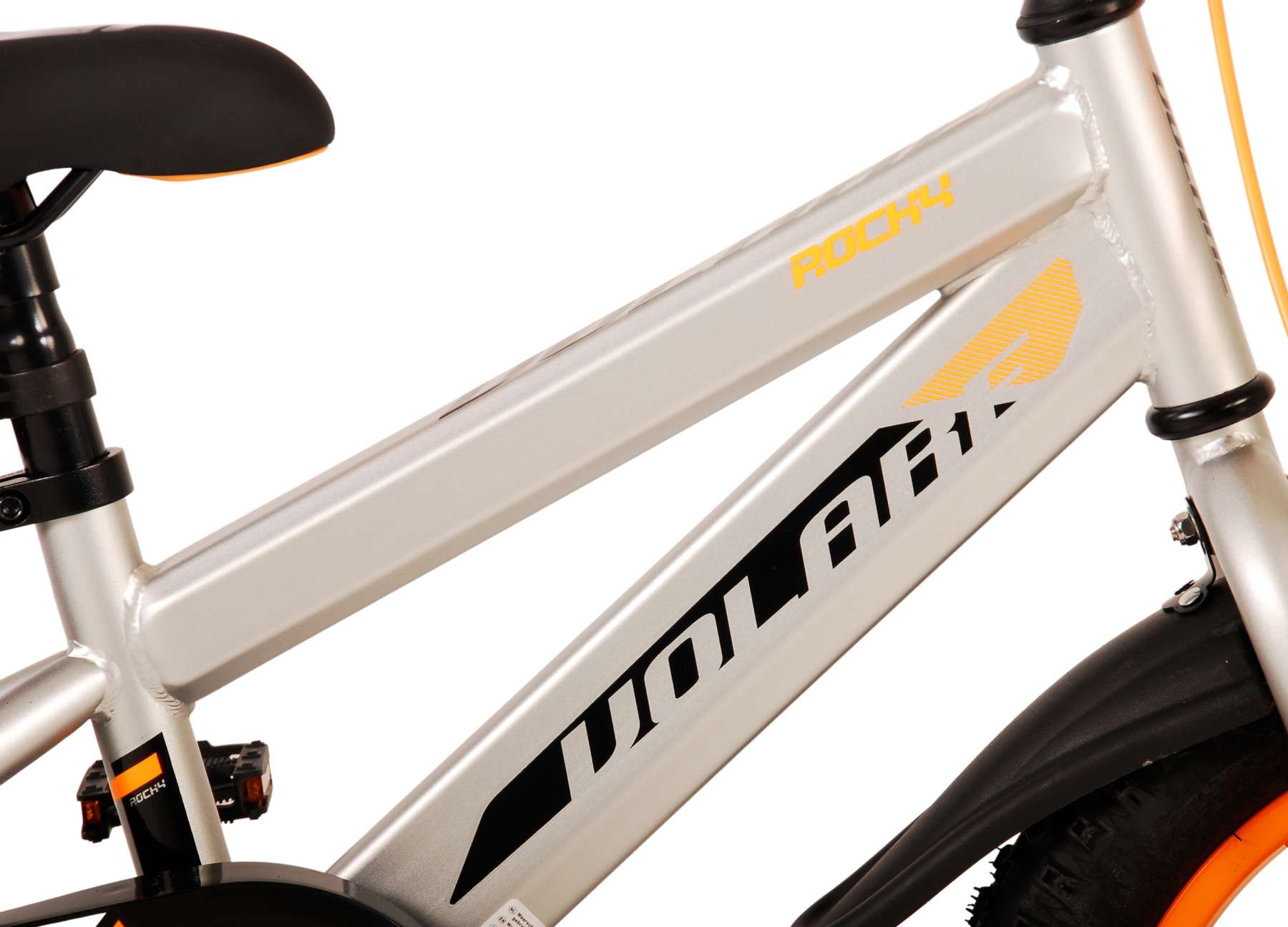 Volare Rocky Kinderfiets Jongens 14 inch Grijs