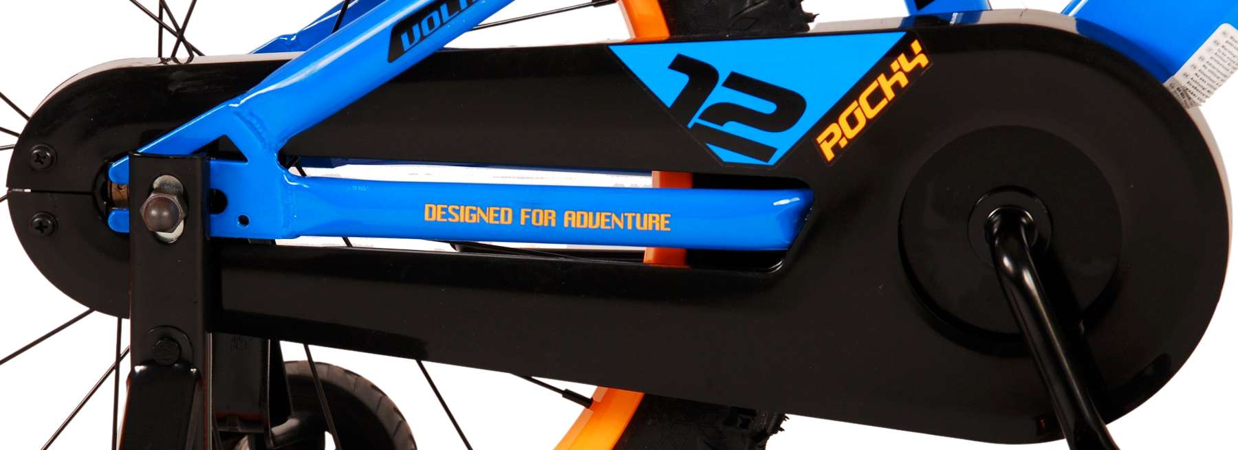 Volare Rocky Kinderfiets - Jongens - 18 inch - Blauw - Twee handremmen