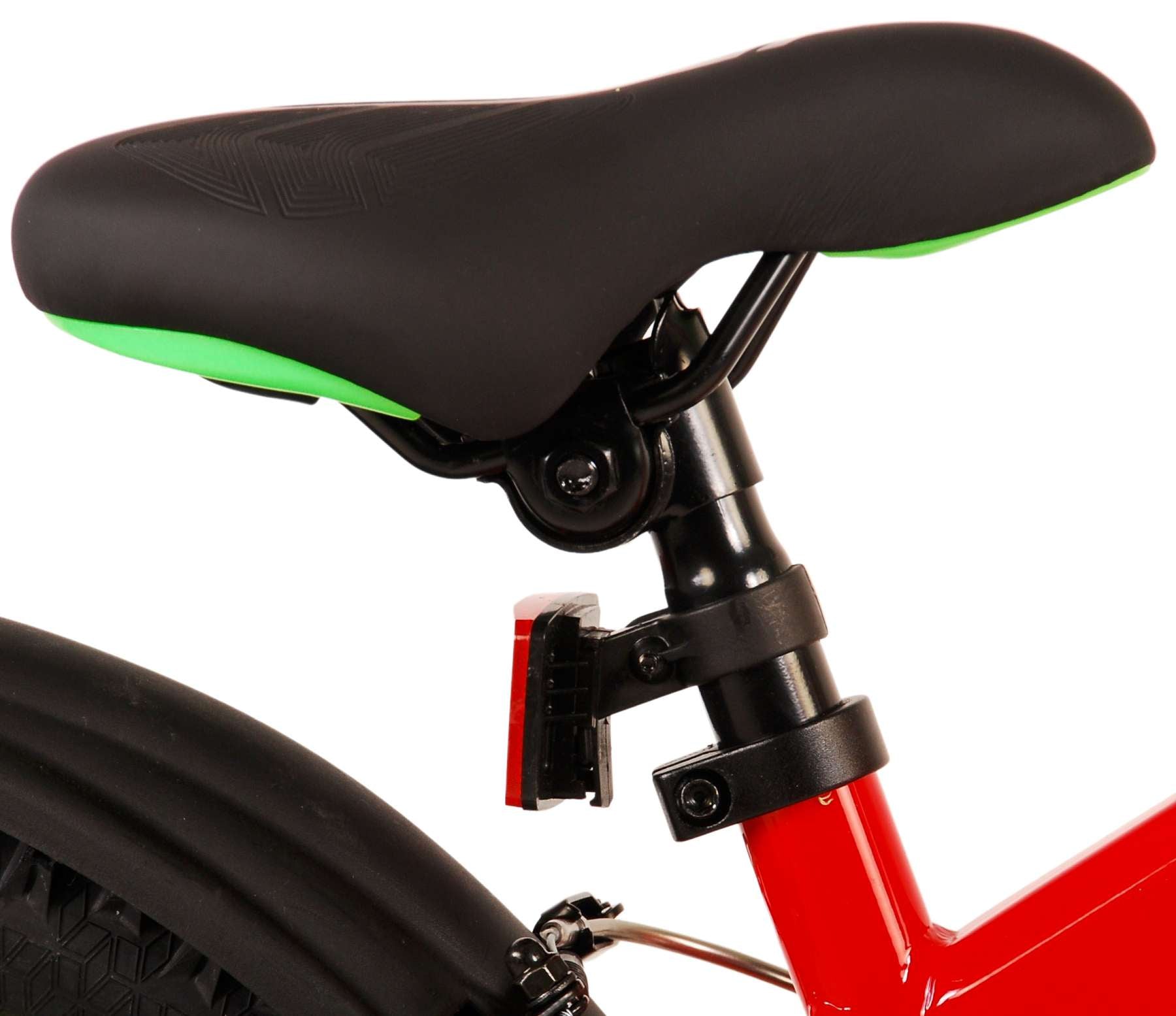 Volare Rocky Kinderfiets - Jongens - 18 inch - Rood - Twee handremmen