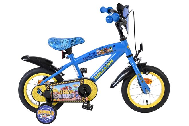 Volare paw patrol -rubble crew - kinderfiets - jongens - 12 inch - blauw