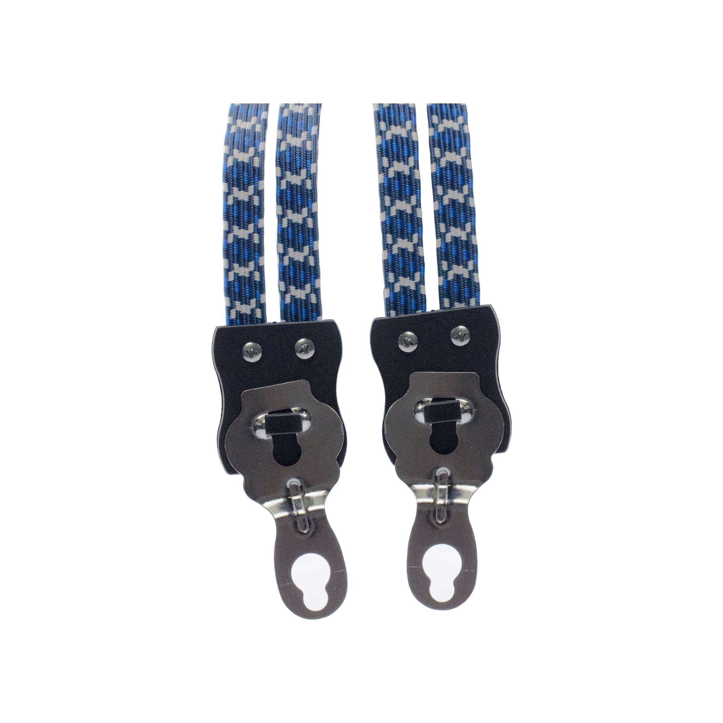 Snelbinder Trio Simson met 3 binders - marine wit