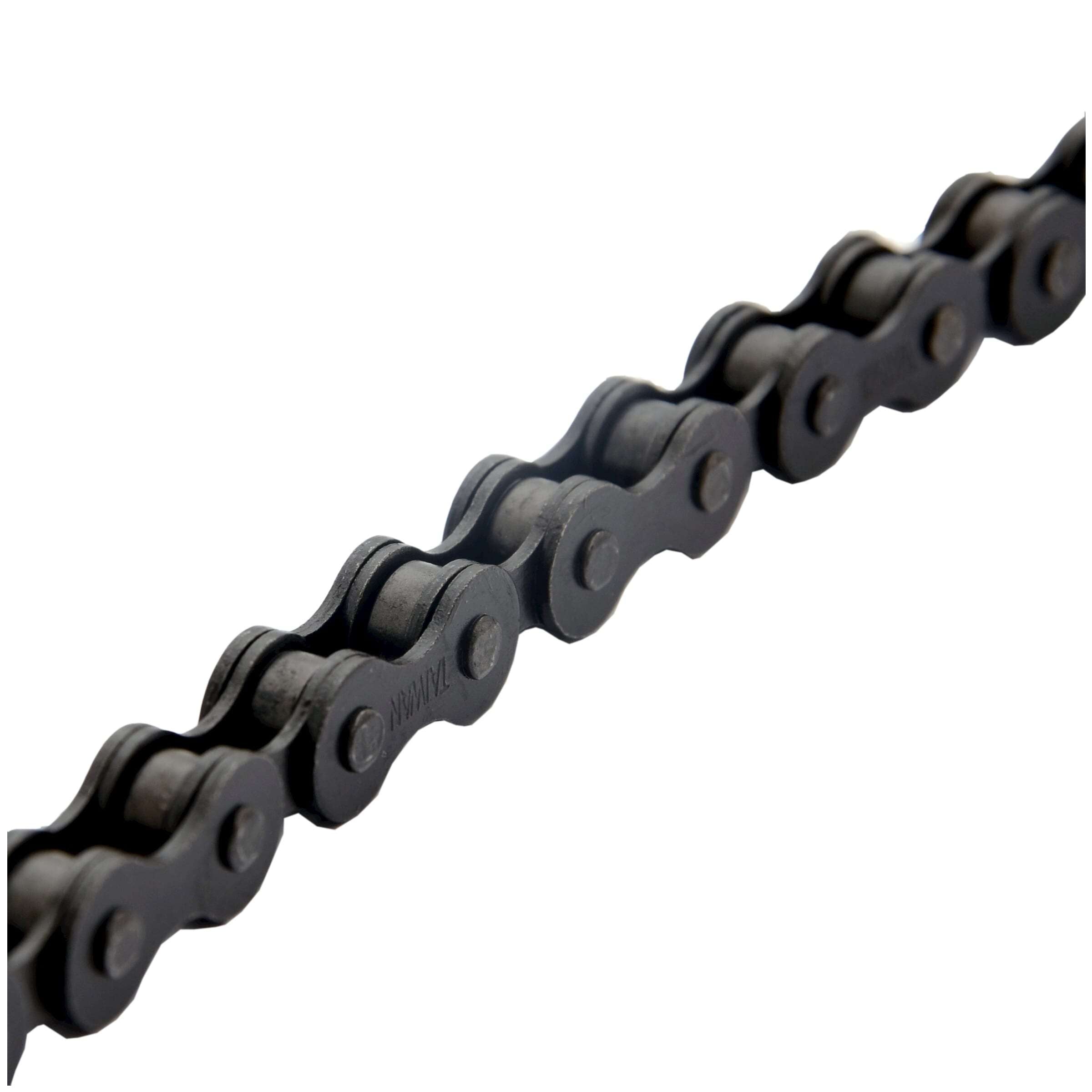 Simson Fietsketting Normaal Basic - 112 schakels, 1 2 x1 8 , voor stadsfietsen zonder versnelling en met naafversnelling - zwart