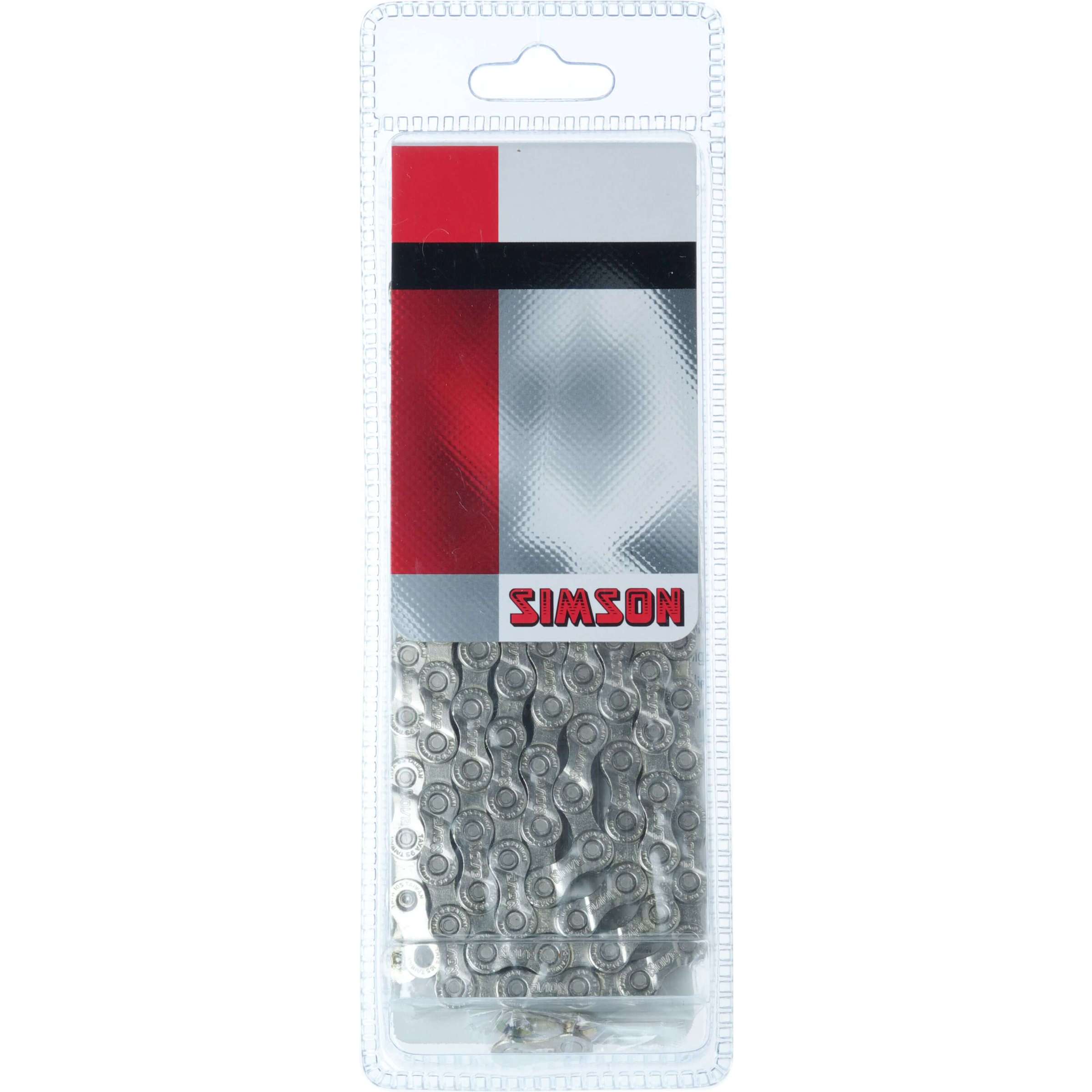 Simson Fietsketting Derailleur 9 - 116 schakels - 1 2 x 5 64 - zilver