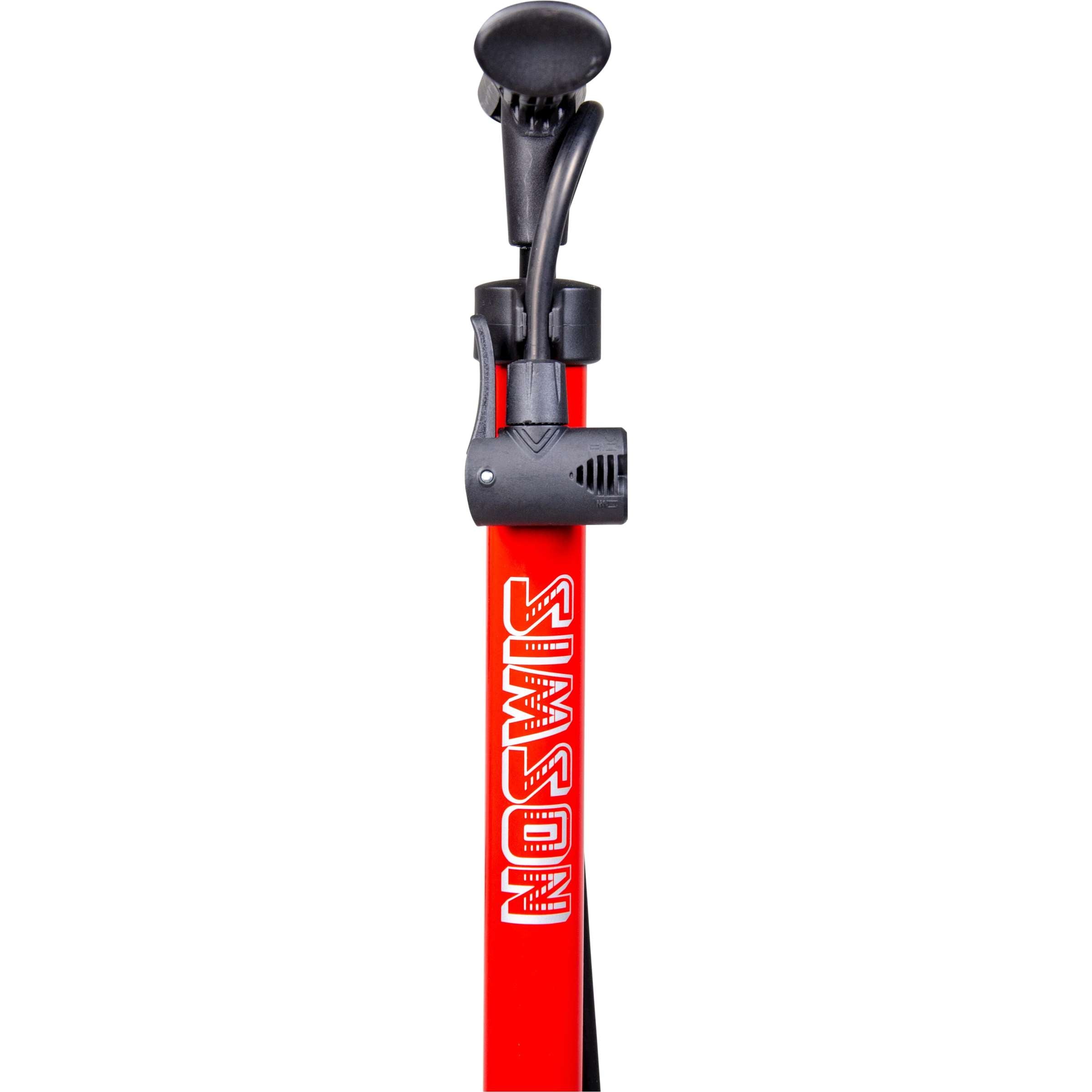 fietspomp Uitstekende hogedruk 60 cm rood