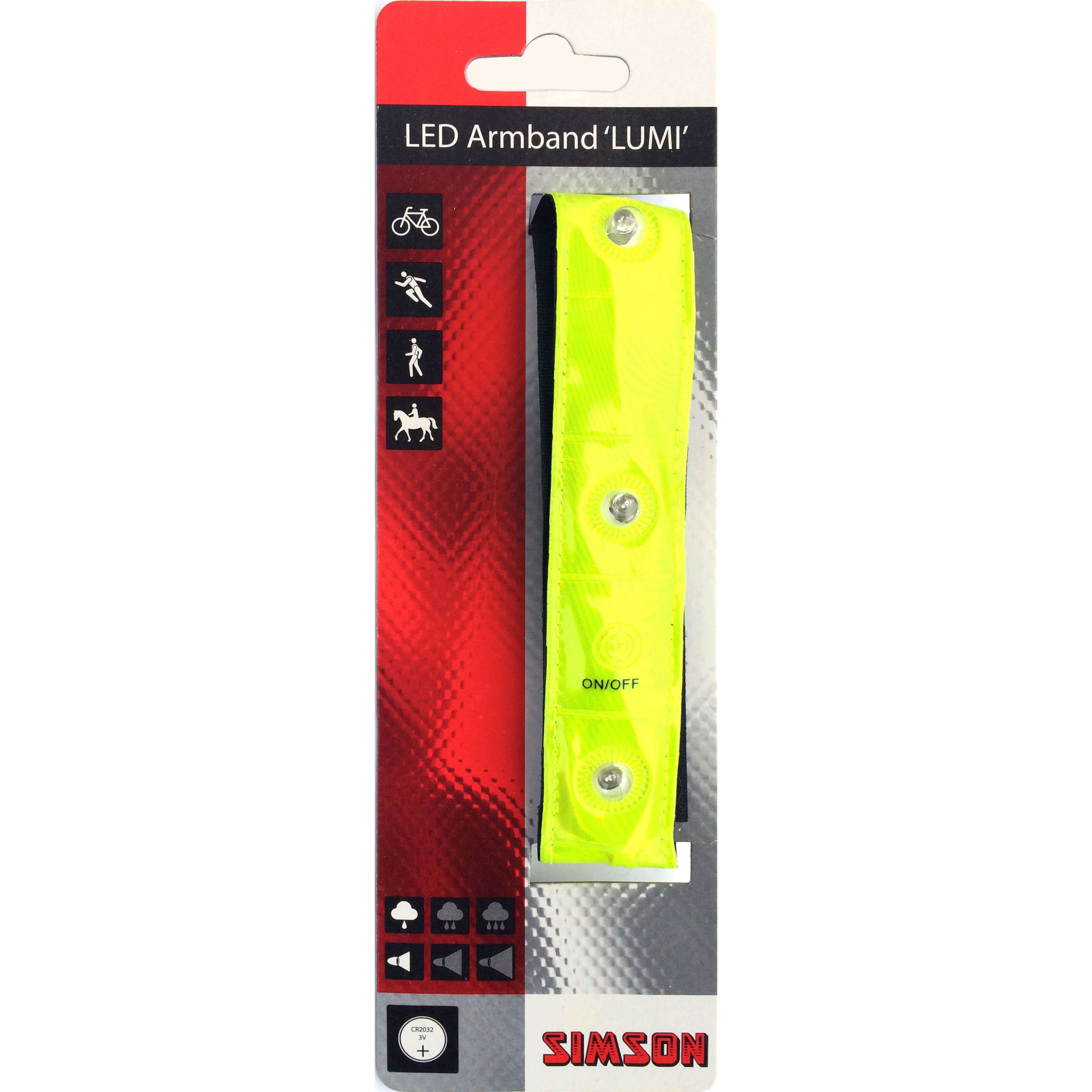 Bracelet Simson Reflection avec 4 LED