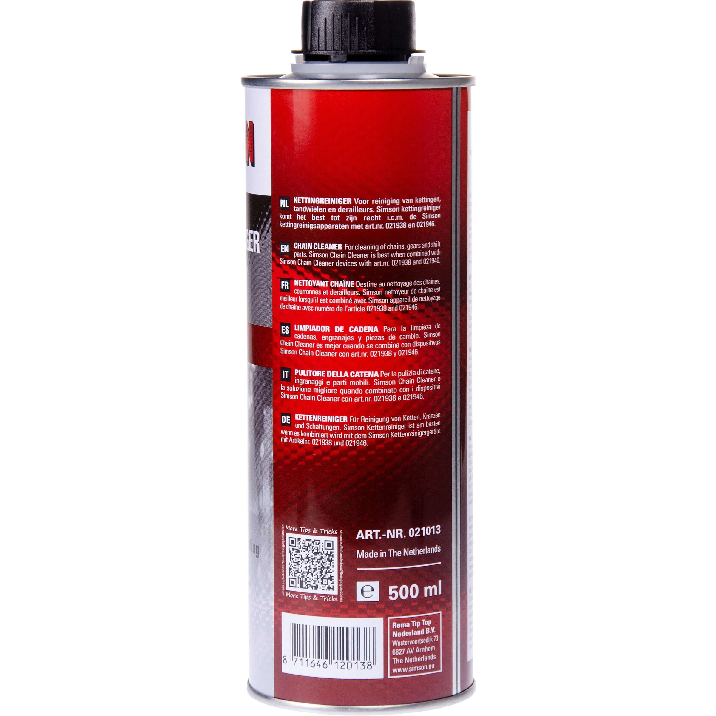 Simson kettingreiniger naturel 500ml