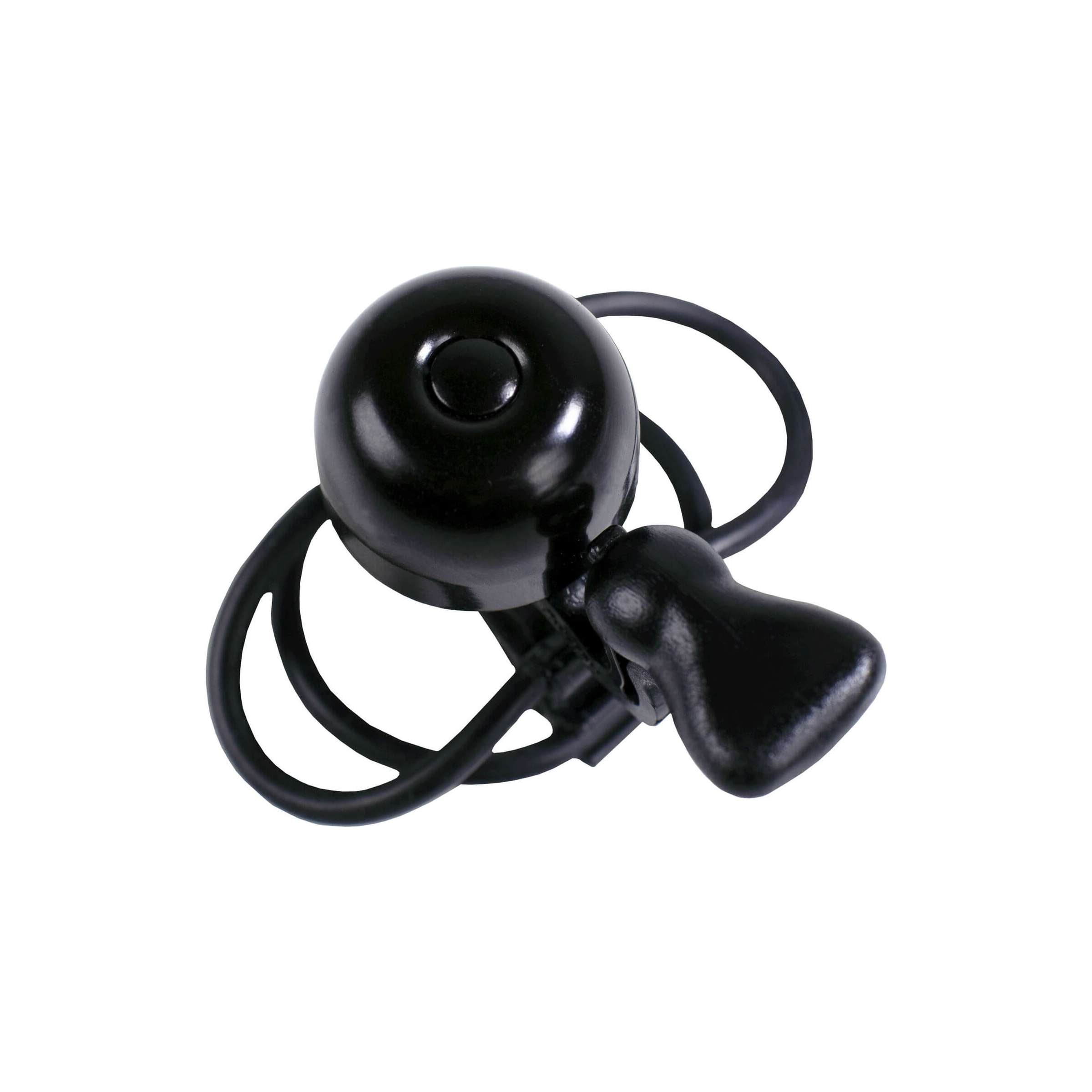 fietsbel Micro 23 mm koper zwart