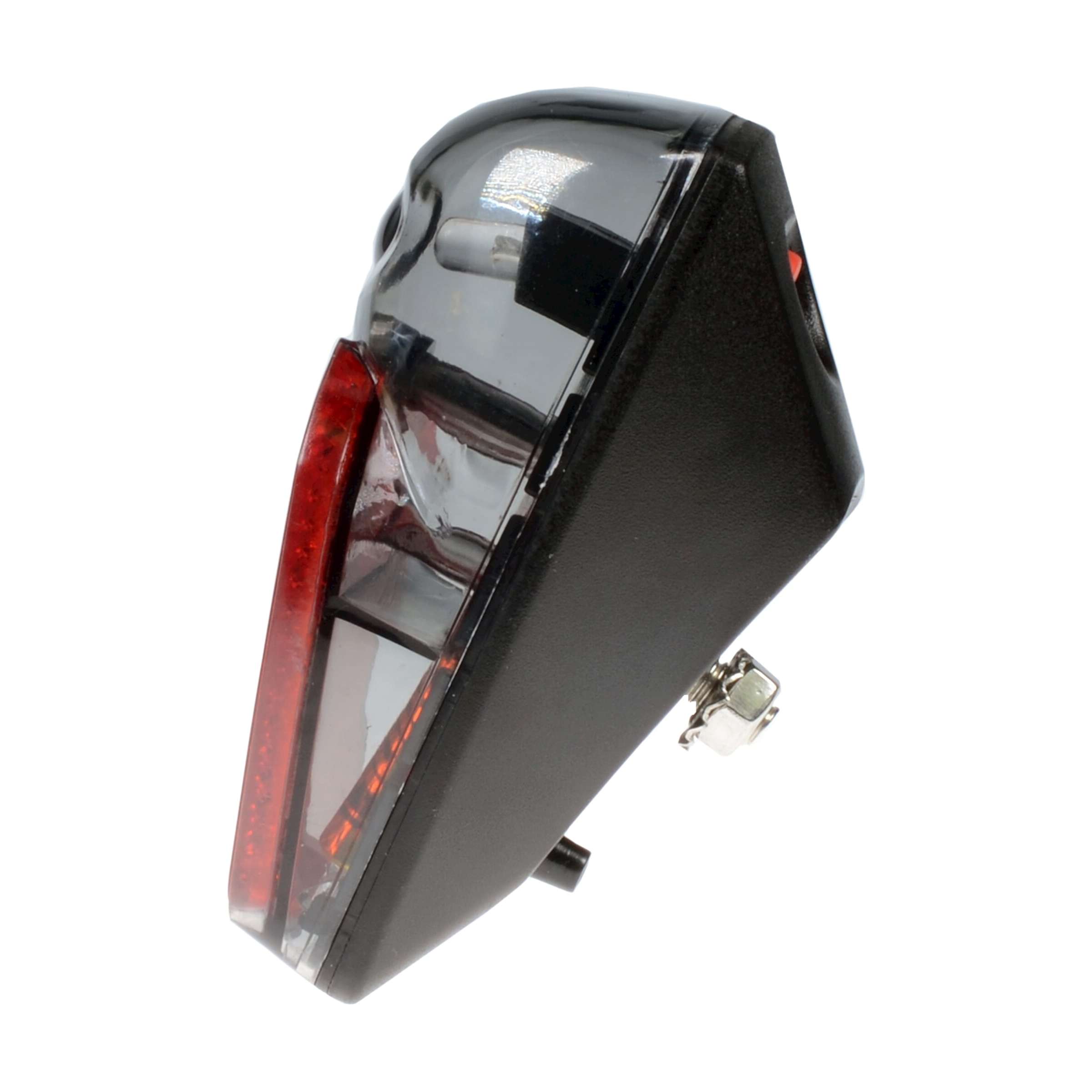 Simson spatbordachterlicht LED incl. verlichting batterijen op kaart