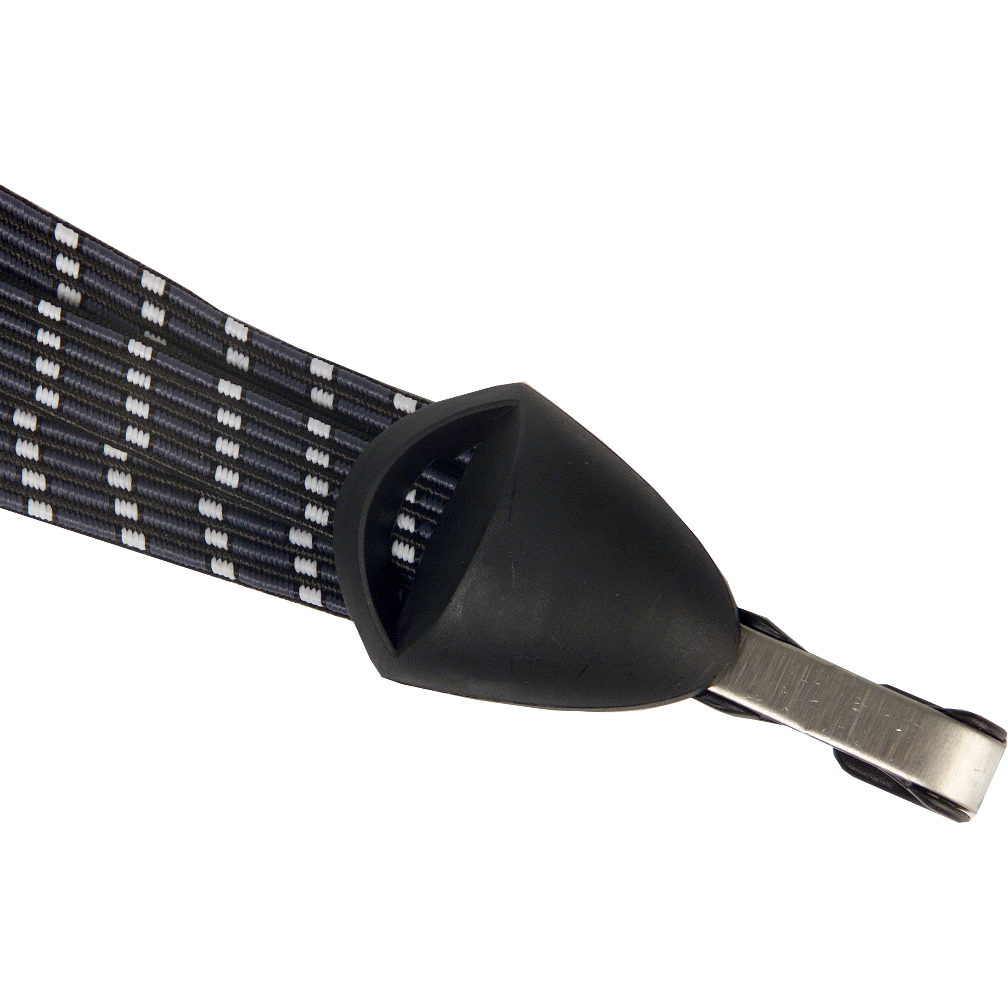 Bibia 153433 veiligheidsbinder RVS haak zwart wit grijs