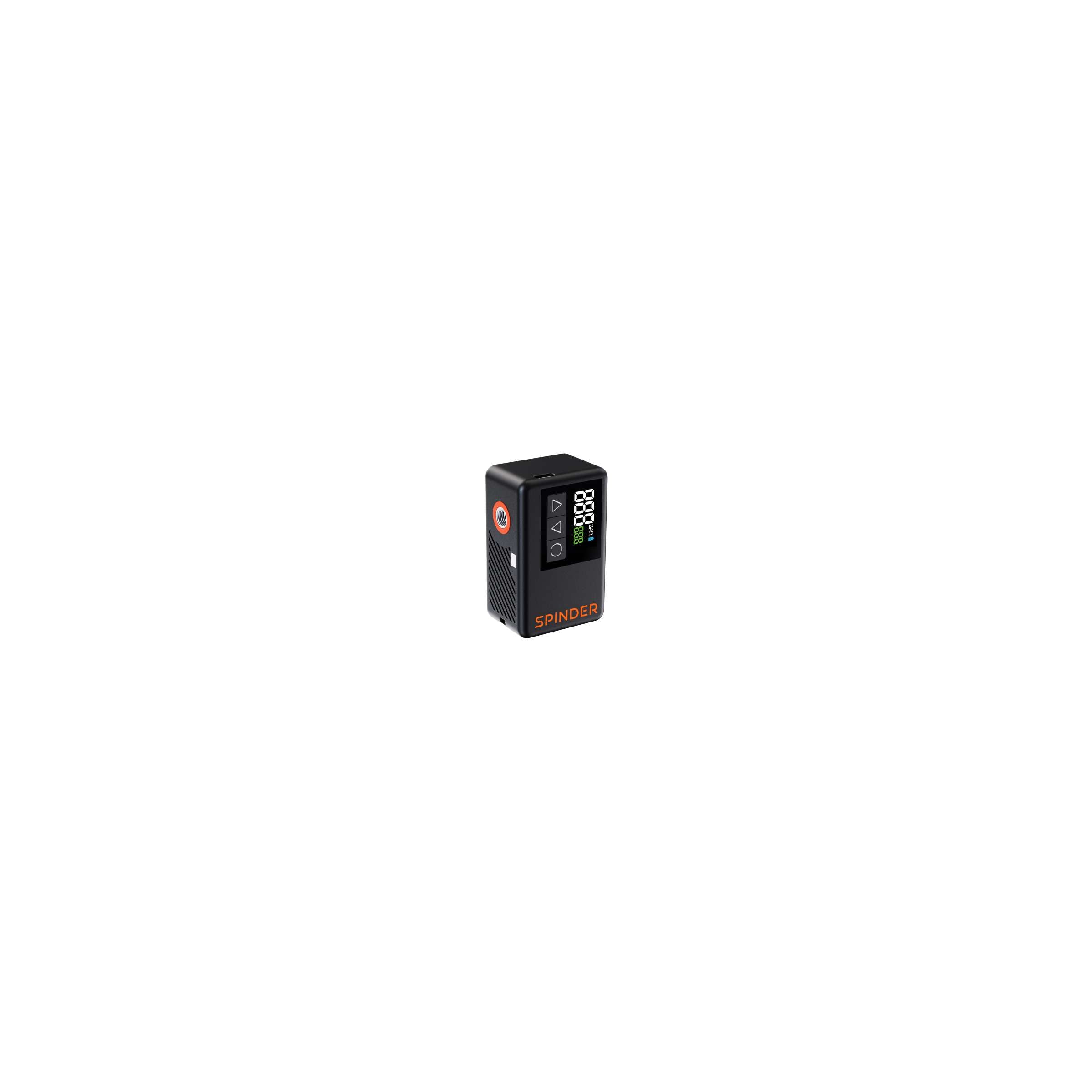Spinder mini120 compressor zwart